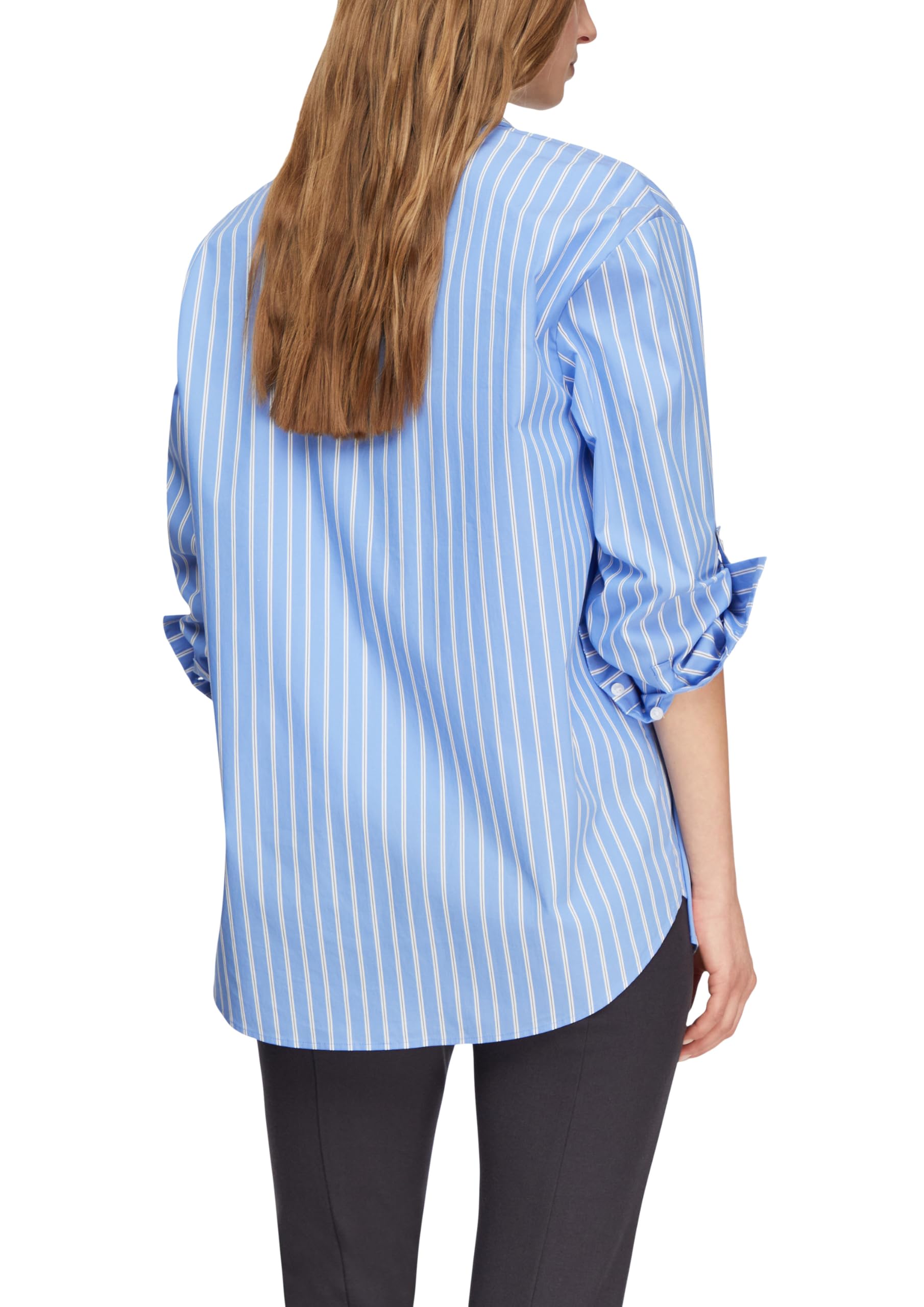 comma-oversize-bluse-popeline-langarm-gr-44 image 2