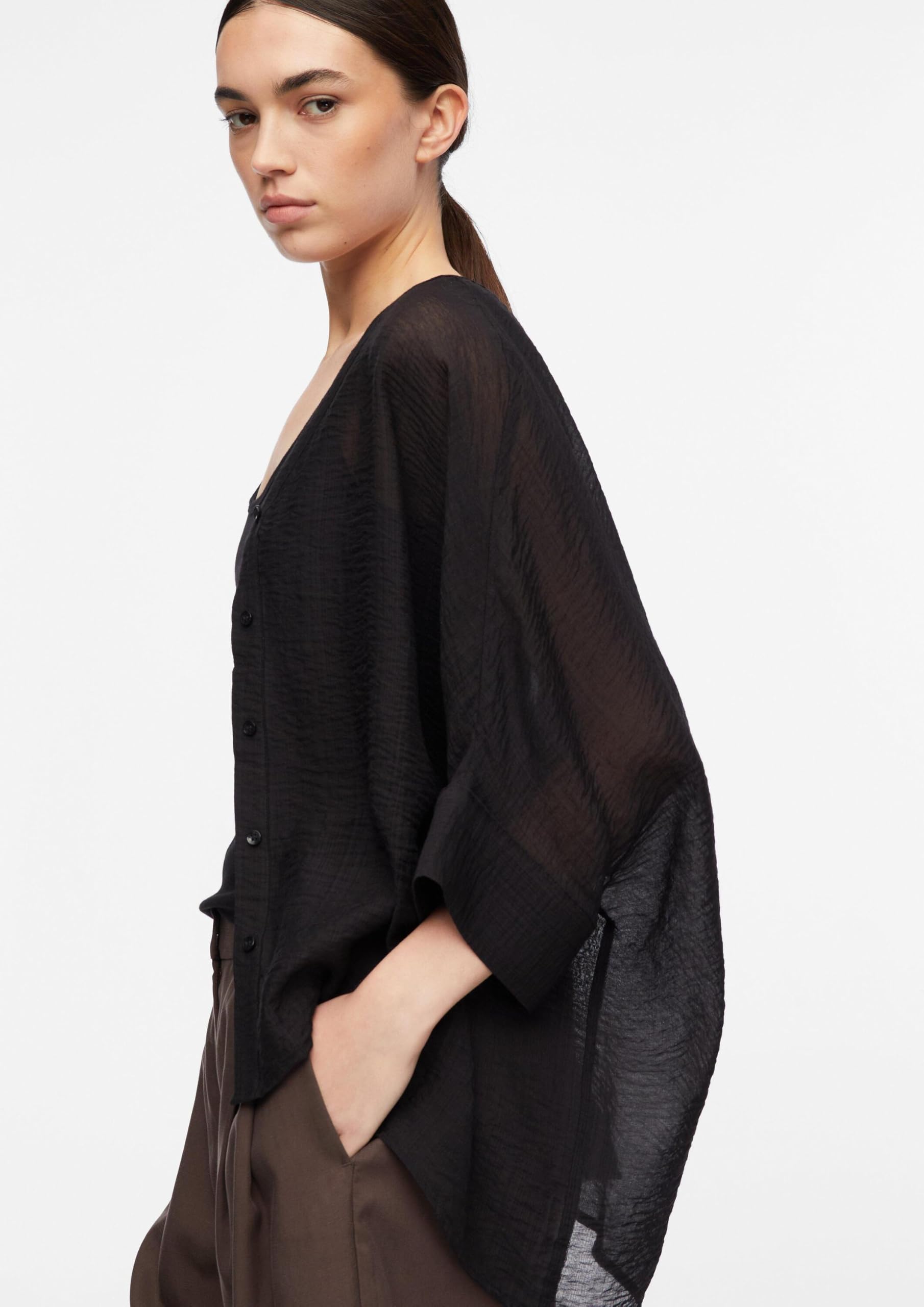 comma-oversized-bluse-viskosechiffon-gr-m image 3