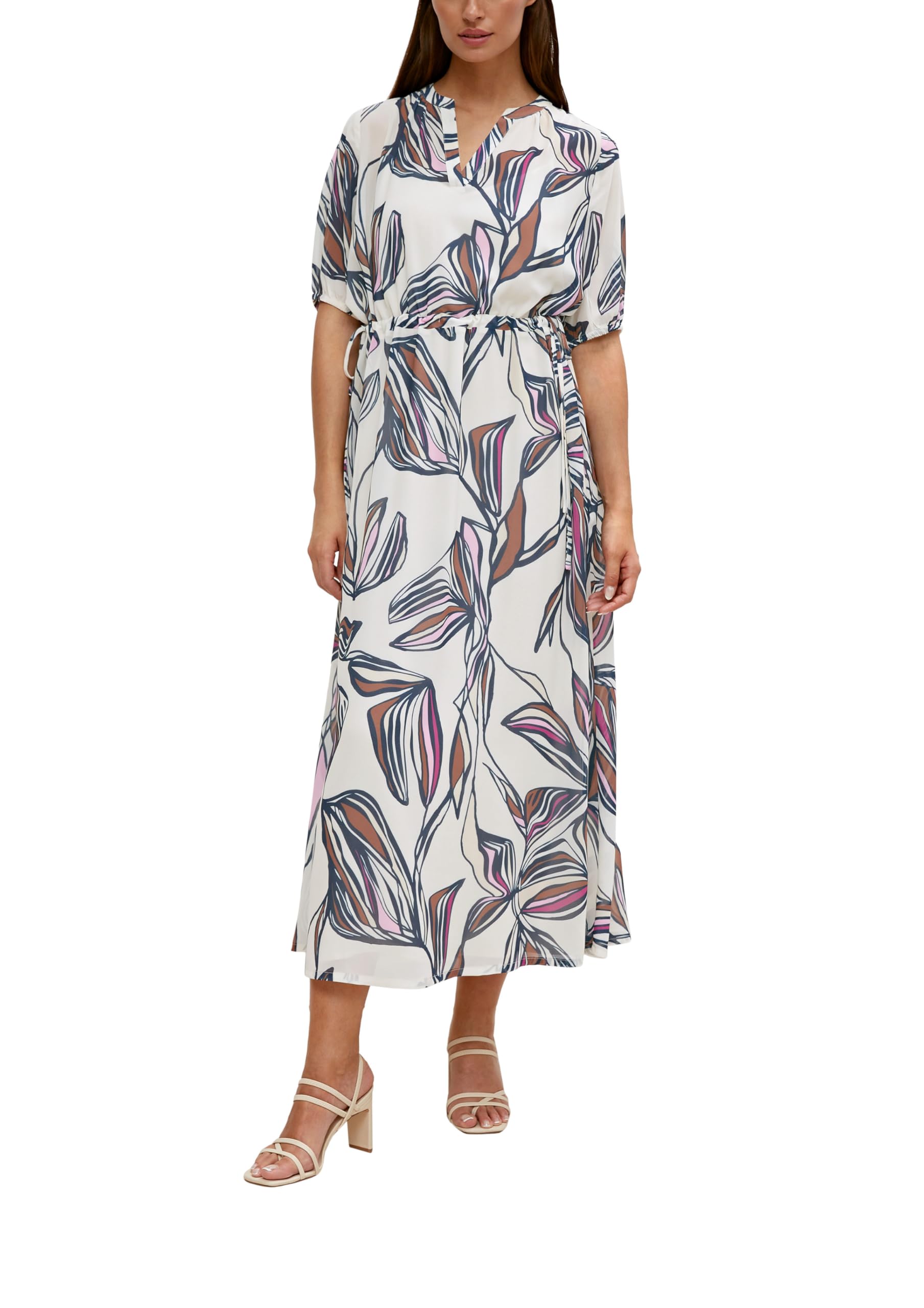 comma-kleid-kurz-l-ssig-kurze-rmel-sommer image 1