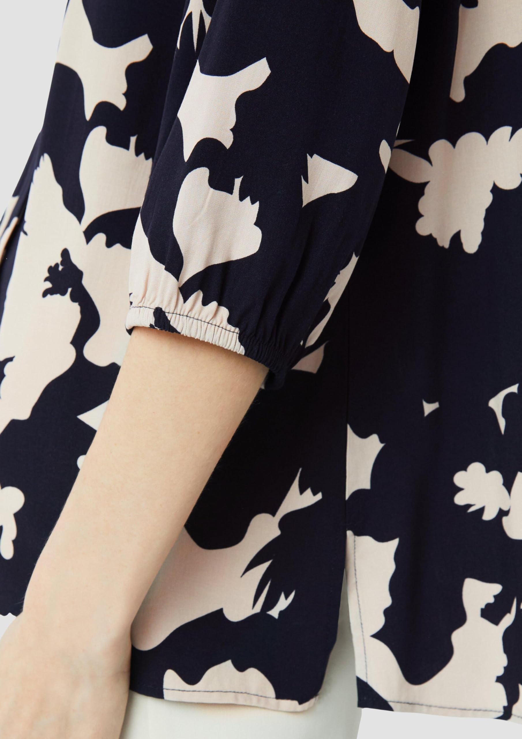 comma-bluse-2163901-3-4-arm-gr-e-38-blusenshirt image 5