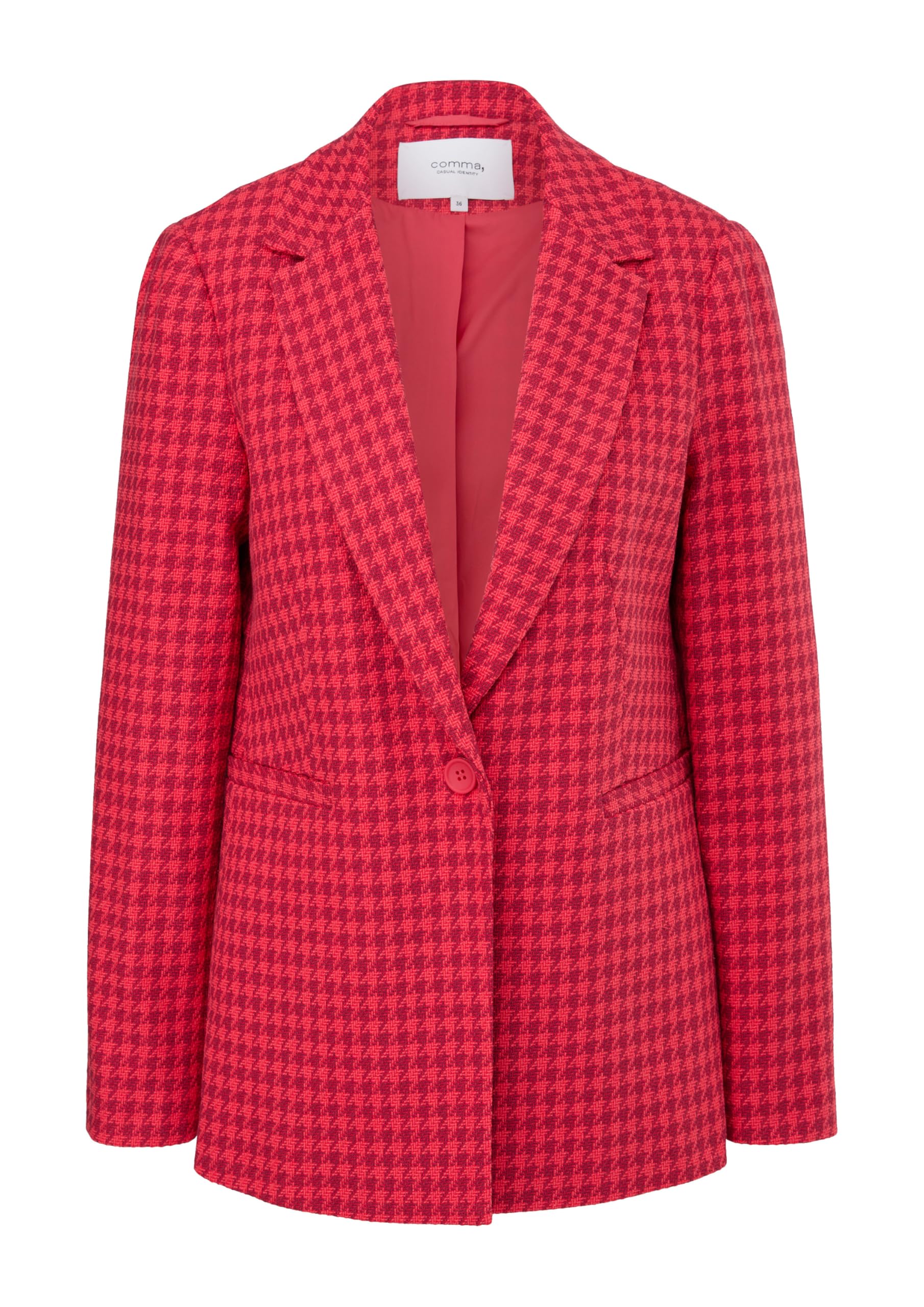 comma-blazers-dobby-blazer-hahnentritt-muster image 3