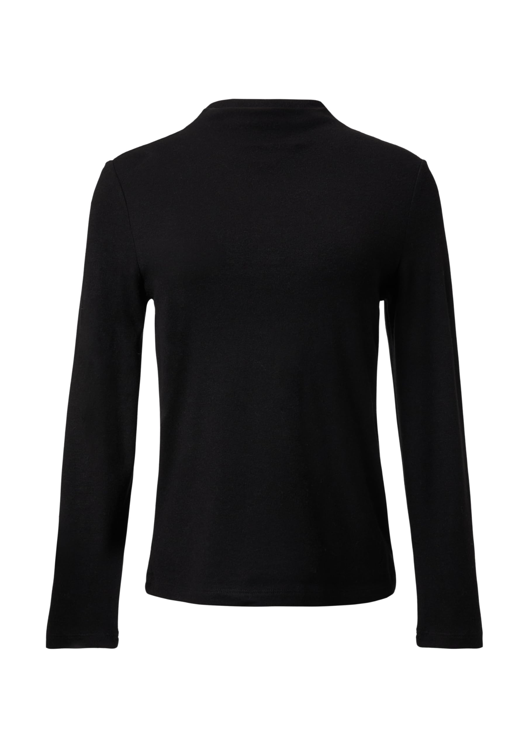 comma-weiches-langarmshirt-mit-stehkragen-shirt-gr-e-38 image 7