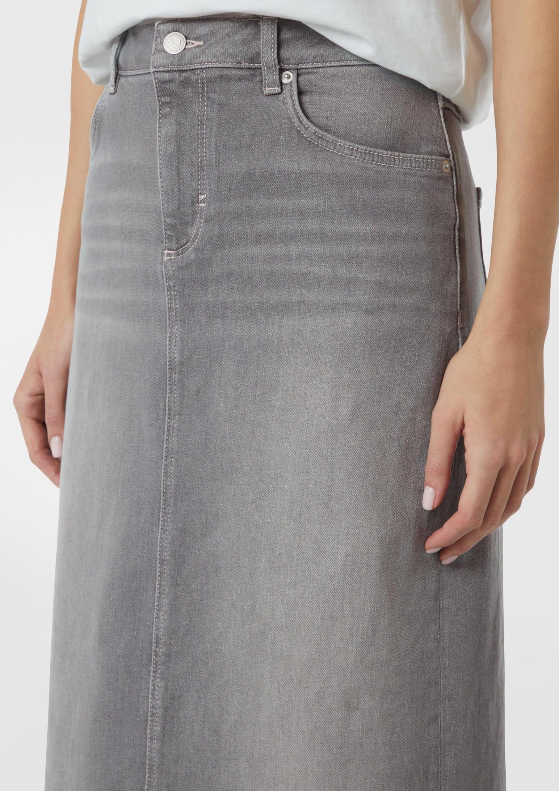 comma-langer-jeans-rock-kontrast-n-hte-gr-34-denim image 5