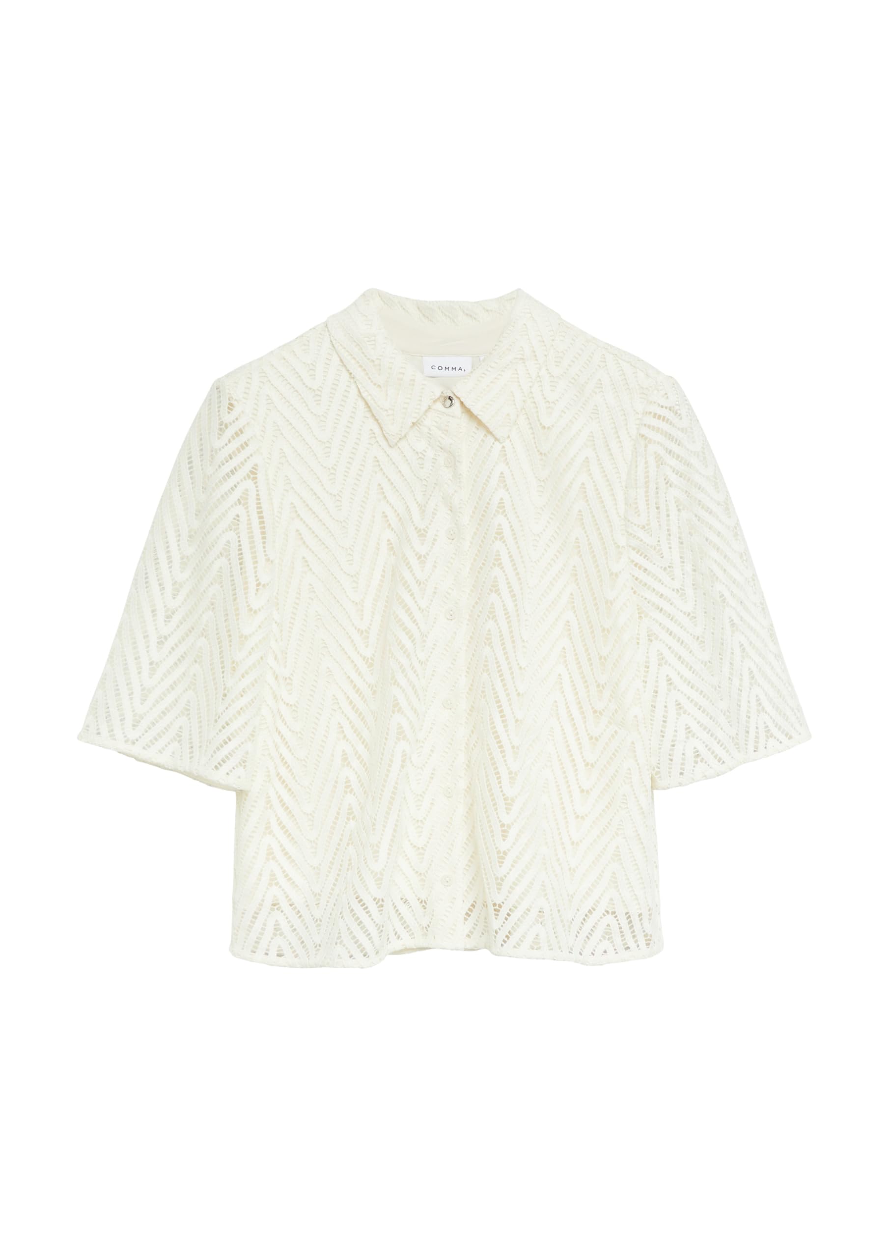 comma-blouses-damen-spitzenbluse-viskose-futter image 4