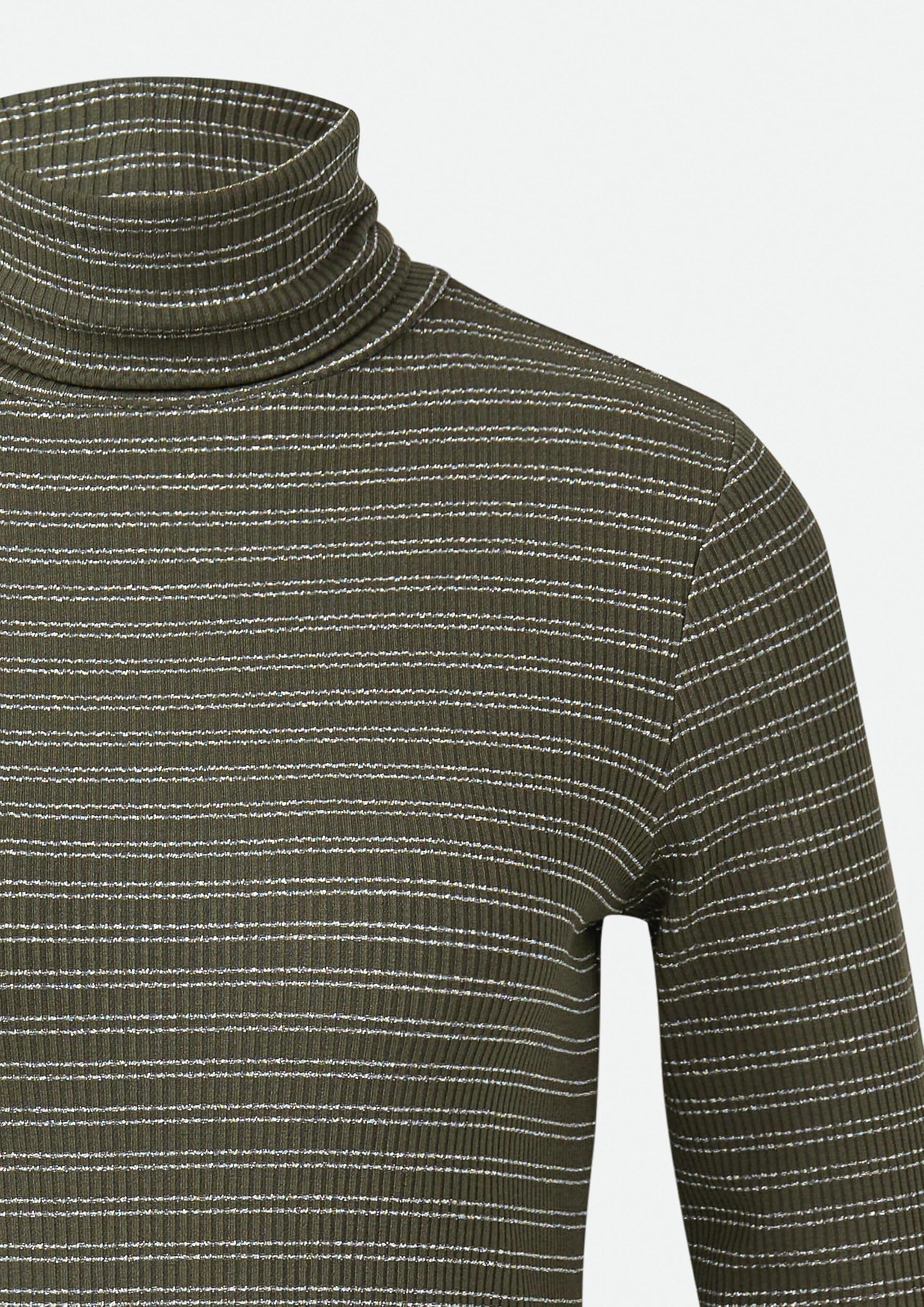 comma-rollkragenshirt-glitzergarn-gestreift-gr-e-38 image 5
