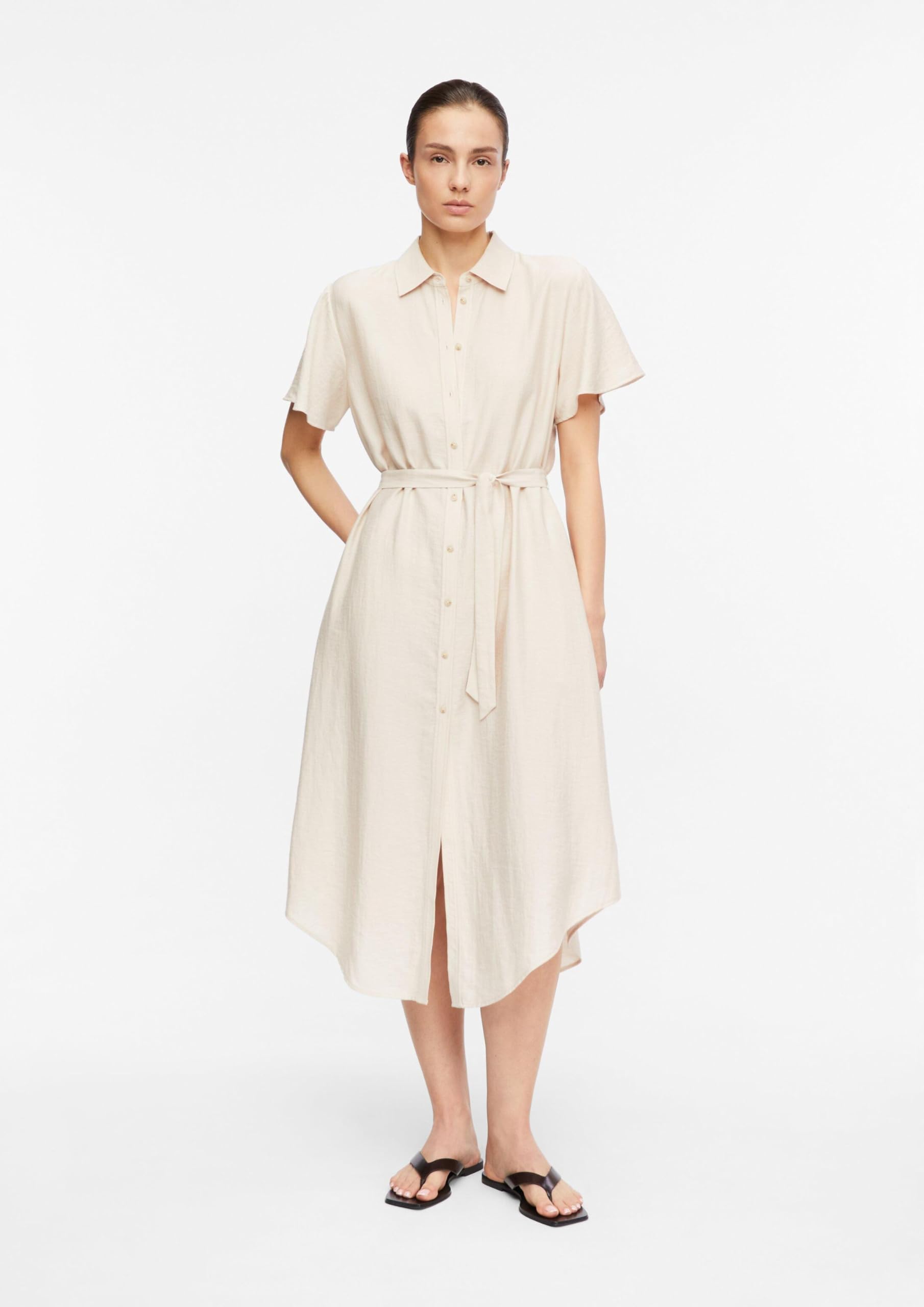 comma-dresses-hemdblusenkleid-viskose-leinen-midi-44 image 6