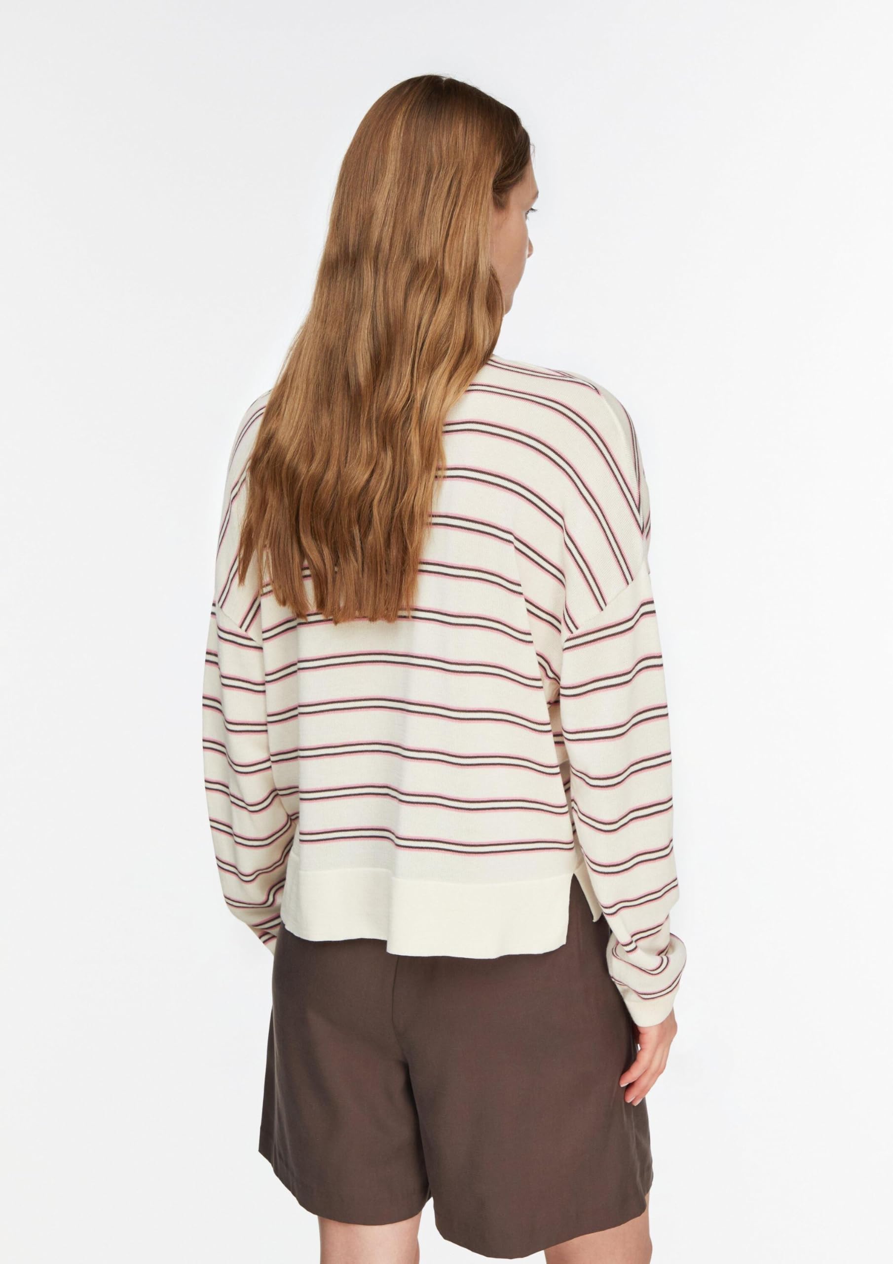 comma-knitwear-strickpullover-gestreift-l-v-ausschnitt image 7