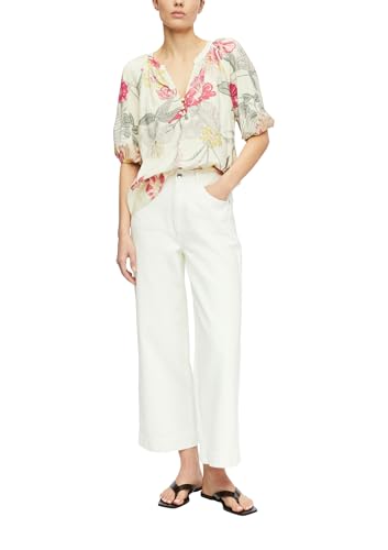 comma-blouses-bluse-gr-38-tunika-abstrakt-viskose-kurzarm image 8
