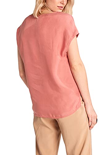 comma-damen-kurzarm-bluse-basic-ausschnitt image 7