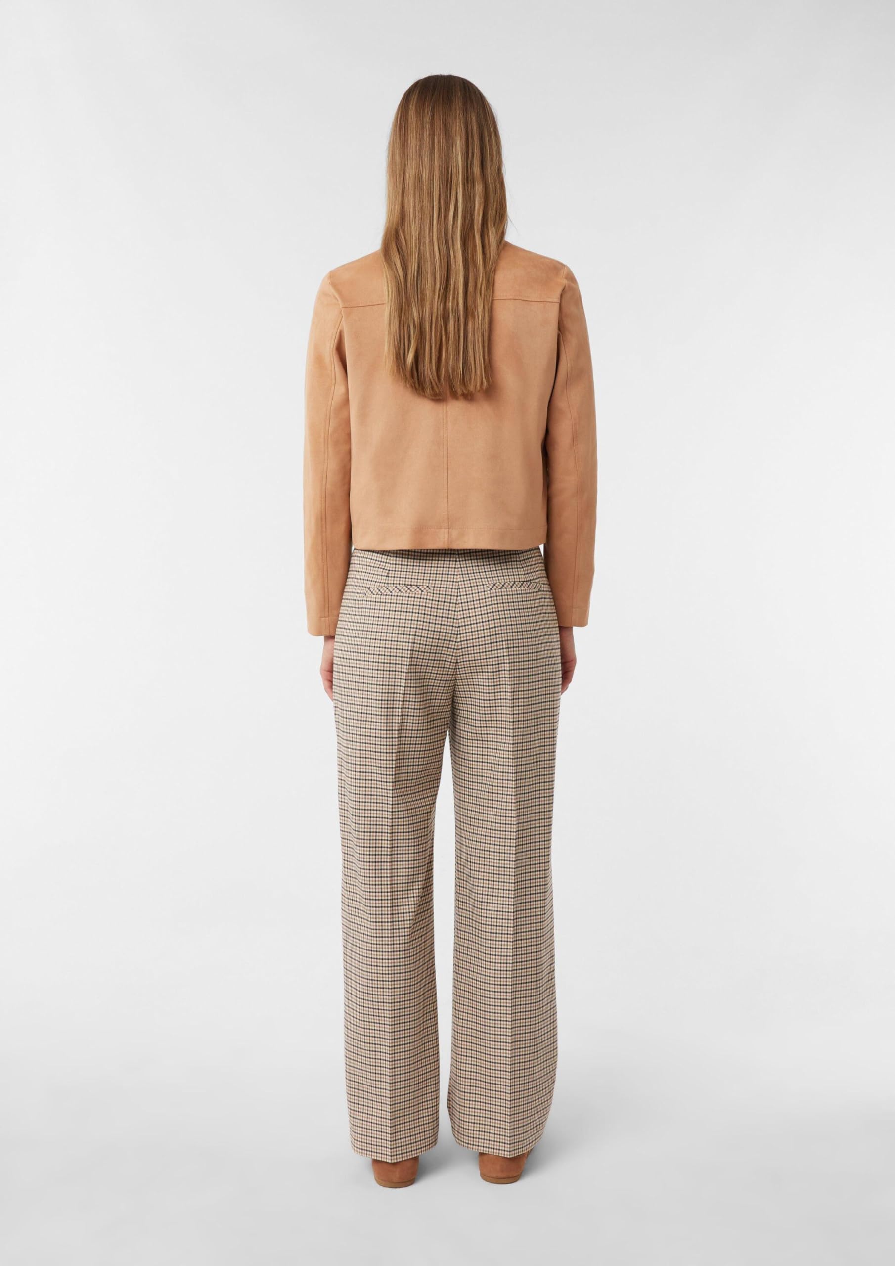 comma-jackets-leichte-jacke-veloursleder-imitat-gr-38 image 8