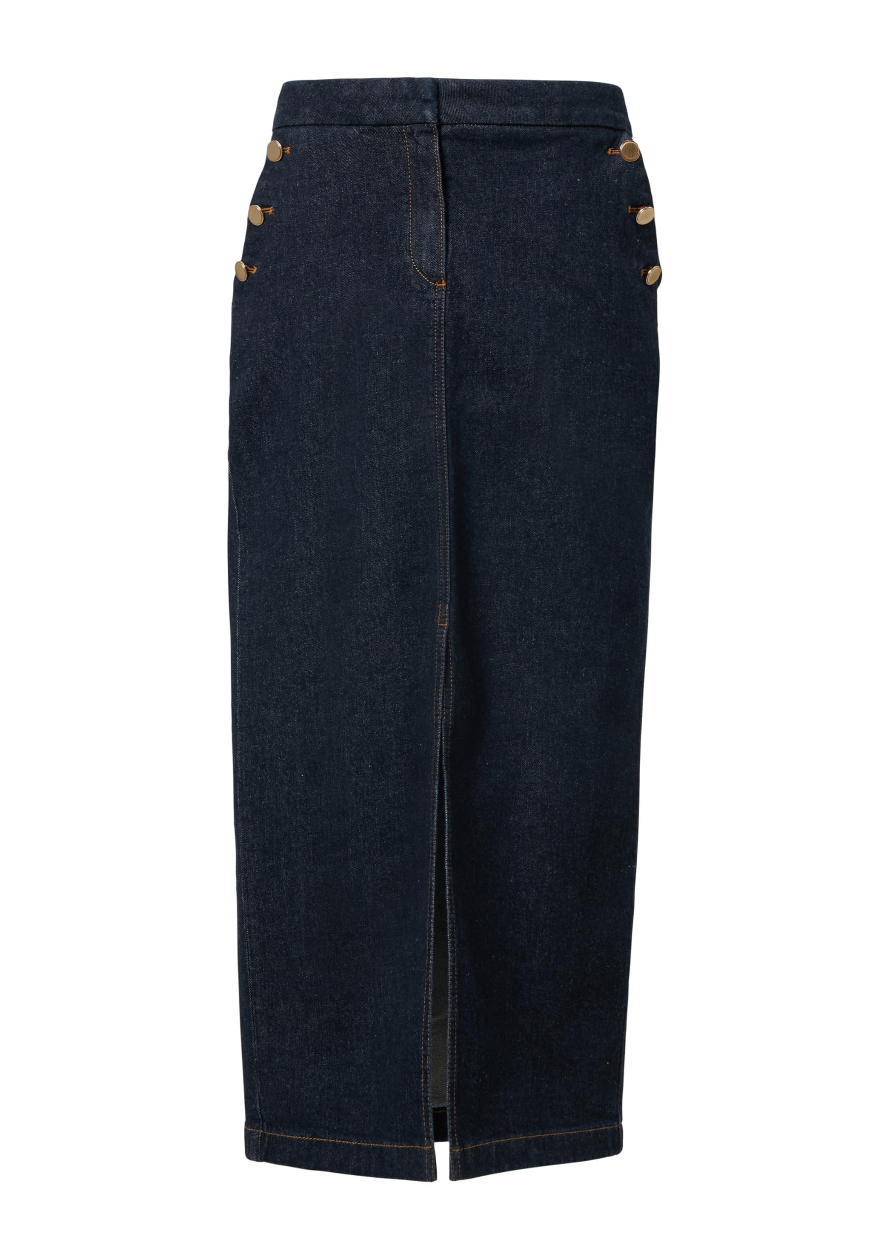 comma-denimrock-jeansrock-dunkel-zierkn-pfe-gr-40 image 3