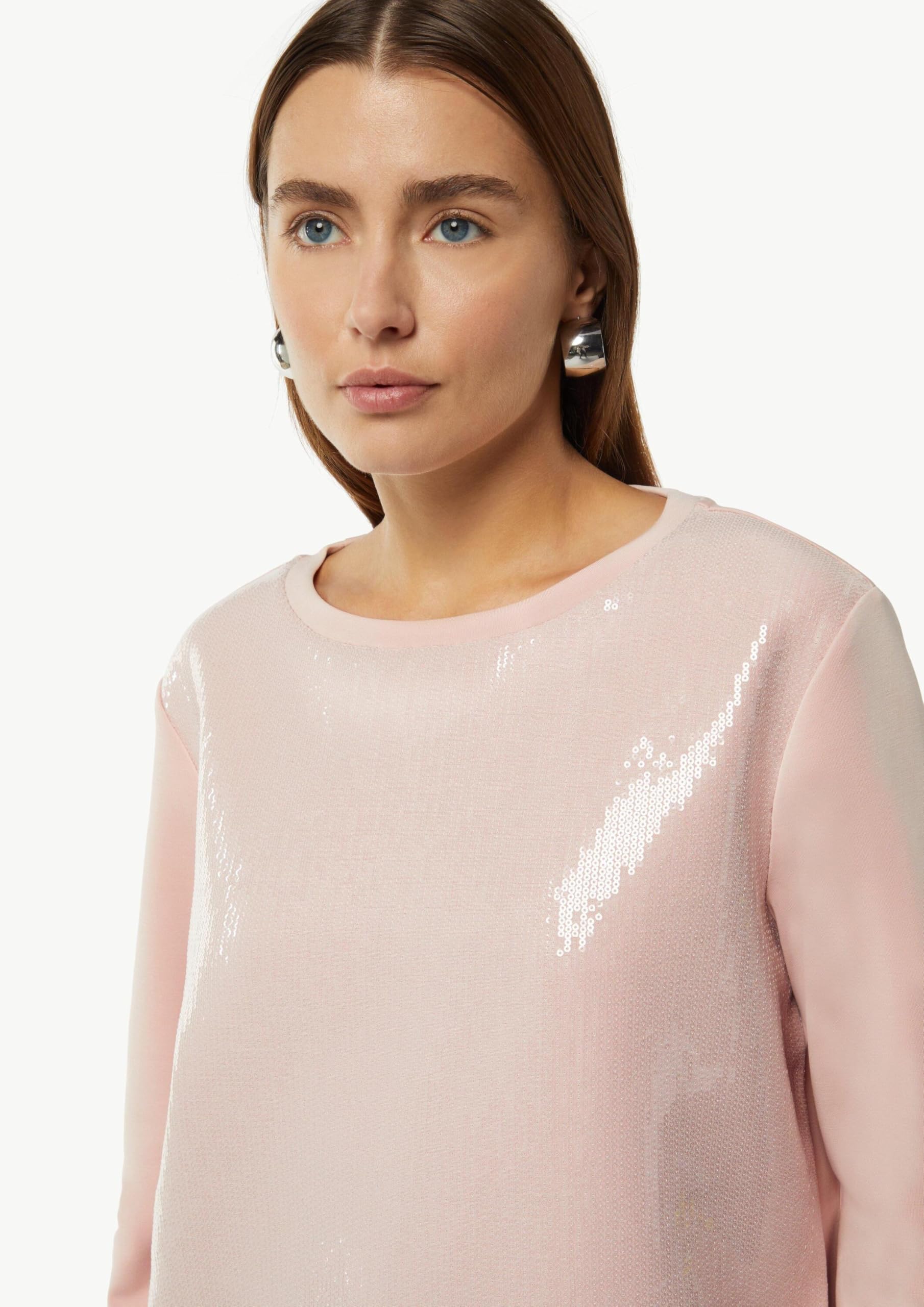 comma-sweatshirt-pailletten-besatz-damenpullover-casual image 3