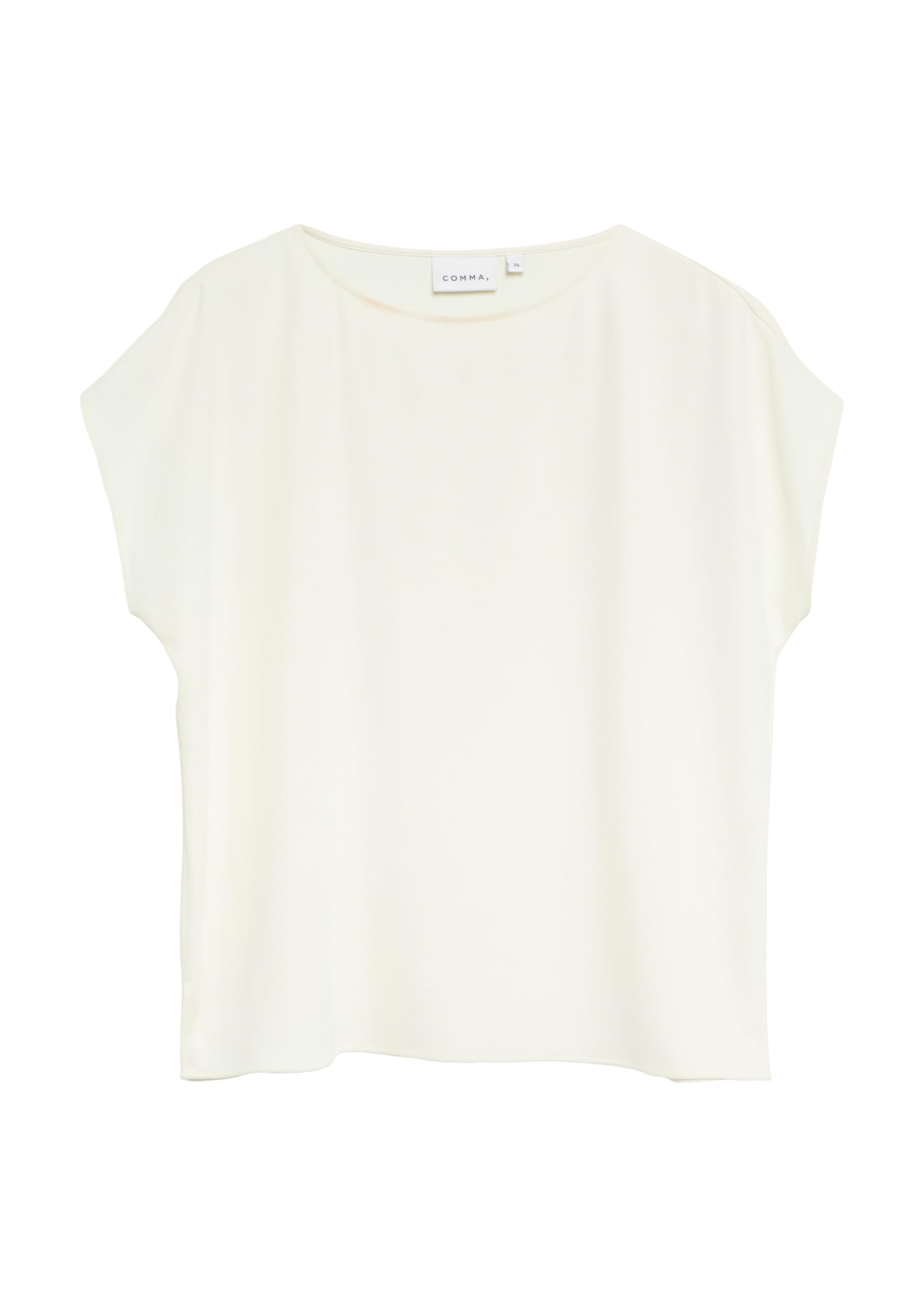 comma-blouses-damen-bluse-kurzarm-rundhals image 4
