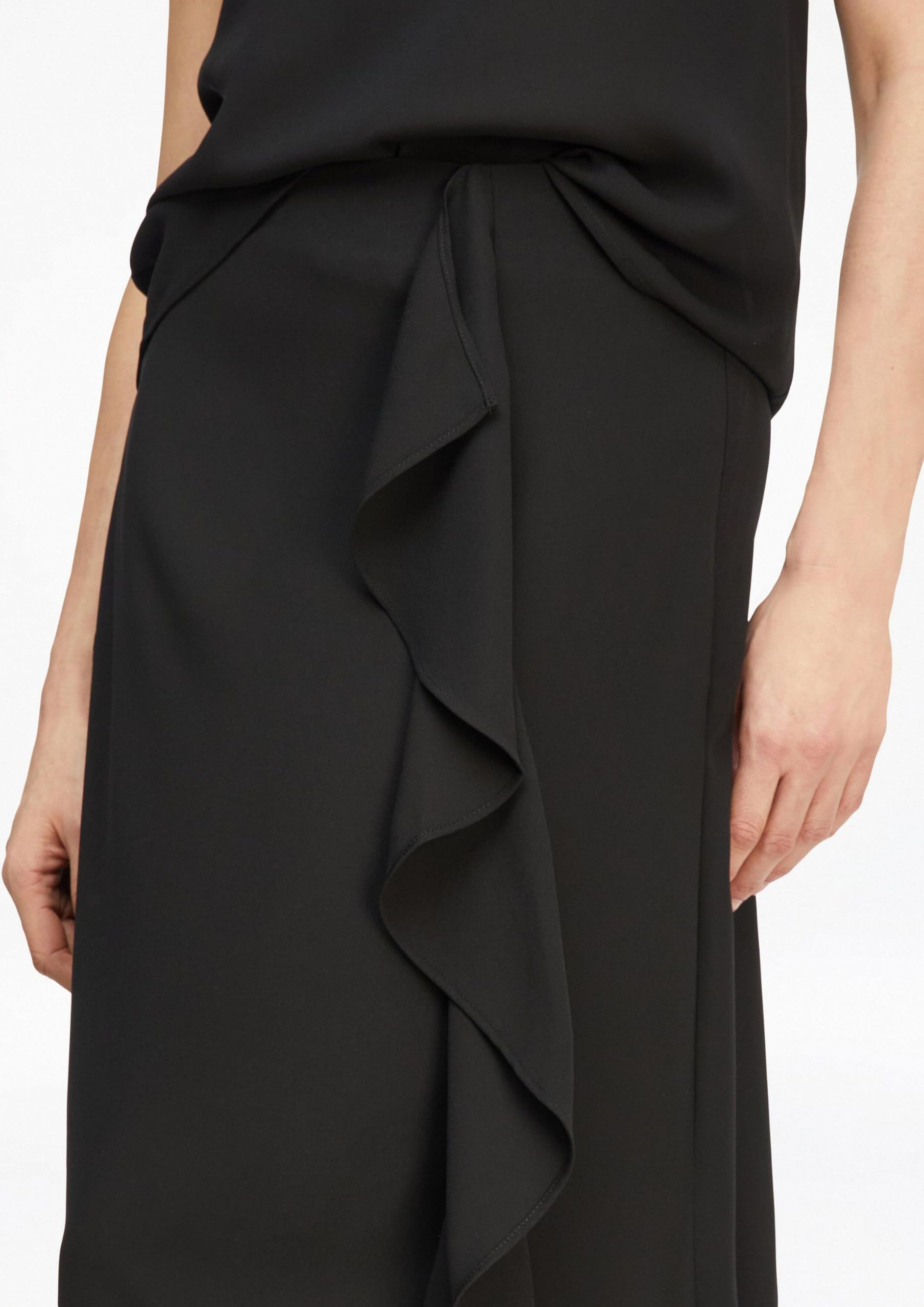 comma-chiffon-midi-rock-mit-volant-gr-e-38-uni image 5