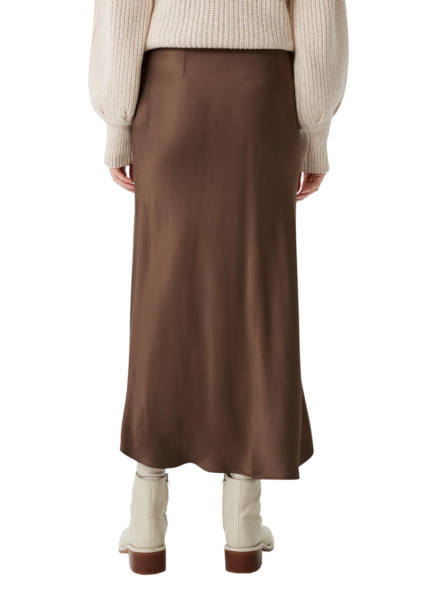 comma-skirts-satin-rock-viskosestretch-glanz image 2