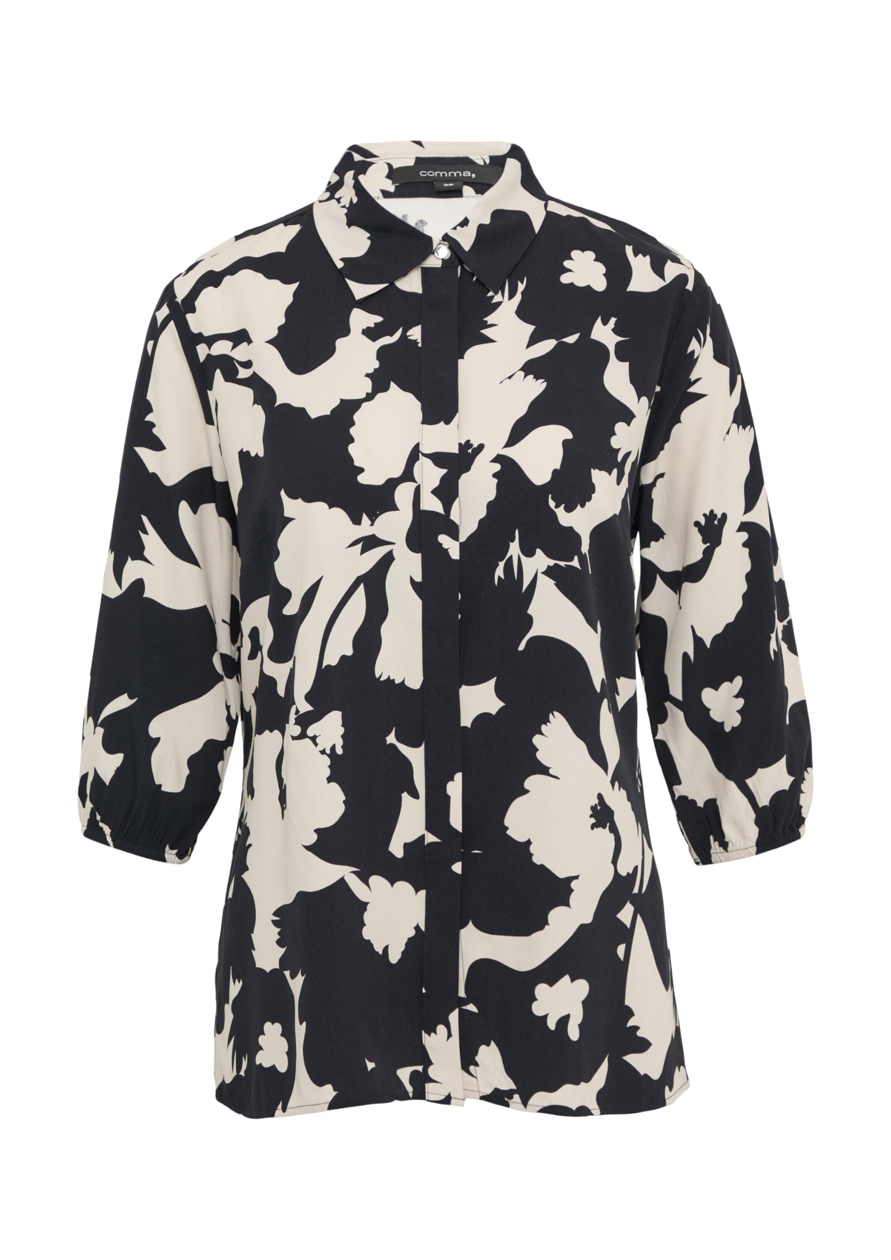 comma-bluse-2163901-3-4-arm-gr-e-38-blusenshirt image 3