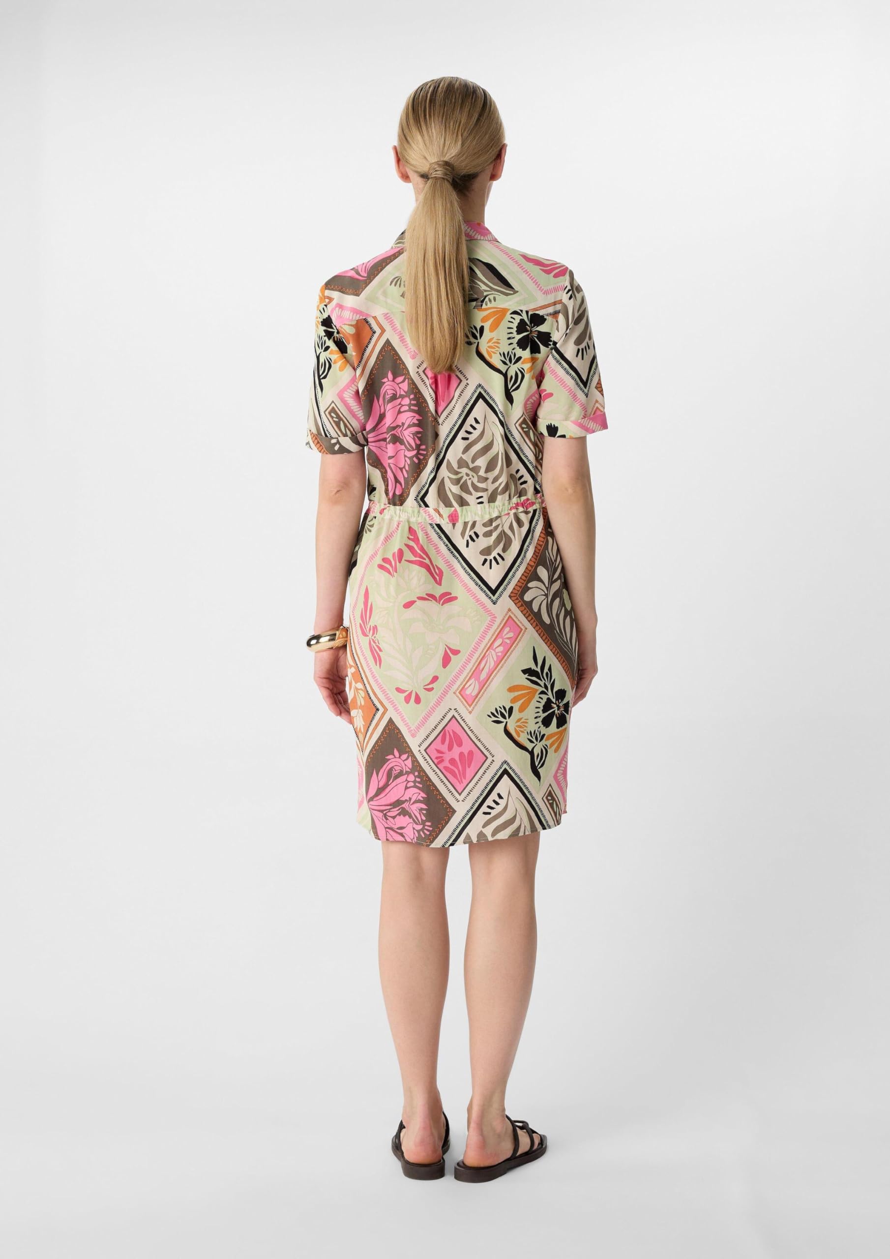 comma-hemdblusenkleid-all-over-print-gr-42-relaxed-fit image 7