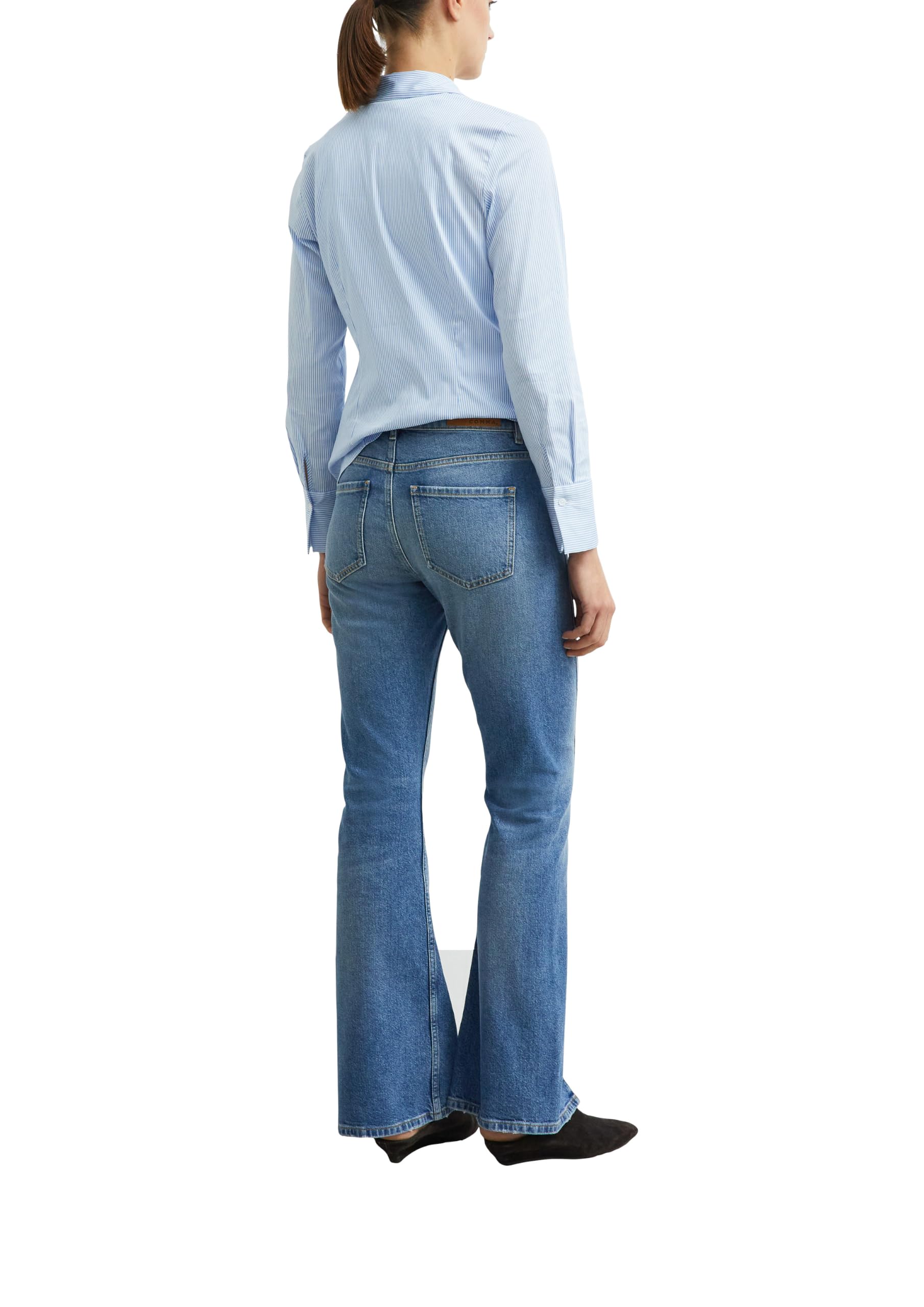 comma-jeans-flared-leg-gr-42-high-rise-waschung image 2