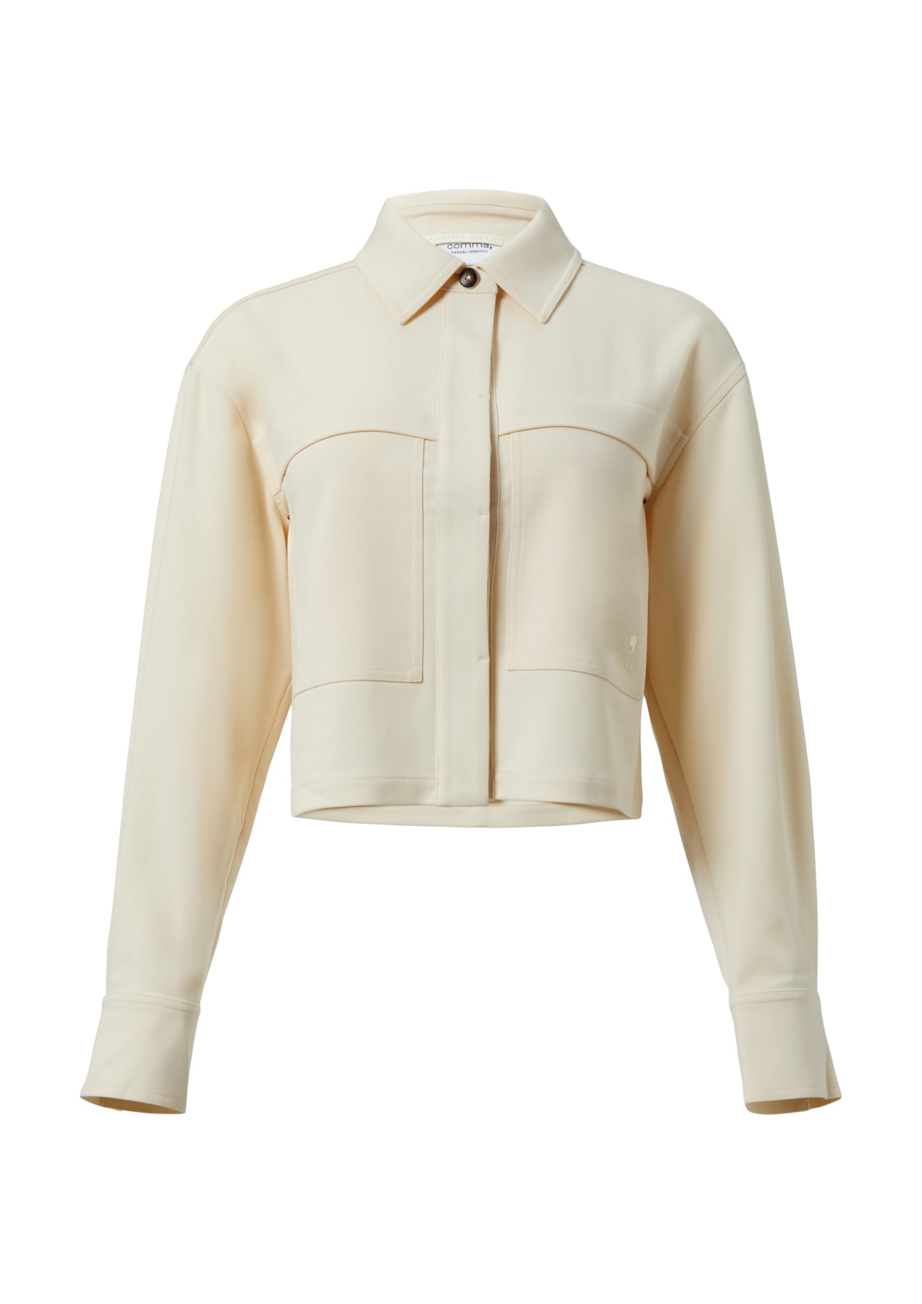 comma-kurze-blazerjacke-twill-damen-jacke-gr-e-40-taschen image 3