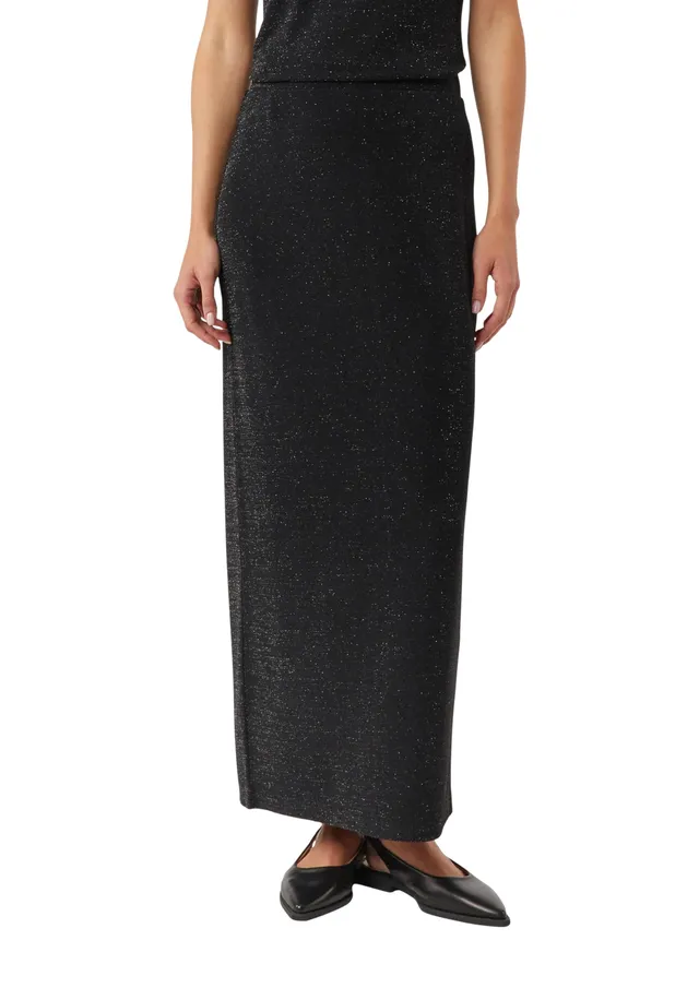 comma-jersey-rock-slim-fit-maxi-gr-42-glitzergarn-schlitz image 1