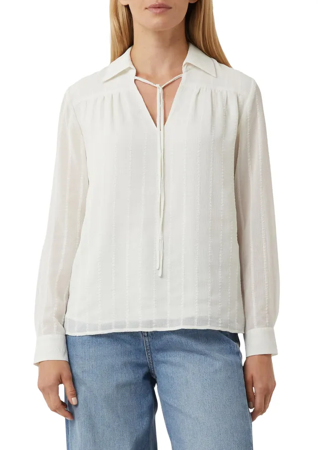 comma-2169307-hemdbluse-gr-e-38-mit-schleife image 1