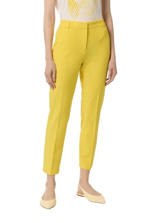 comma-stoffhose-damen-slim-leg-b-gelfalte-gr-40 image 1