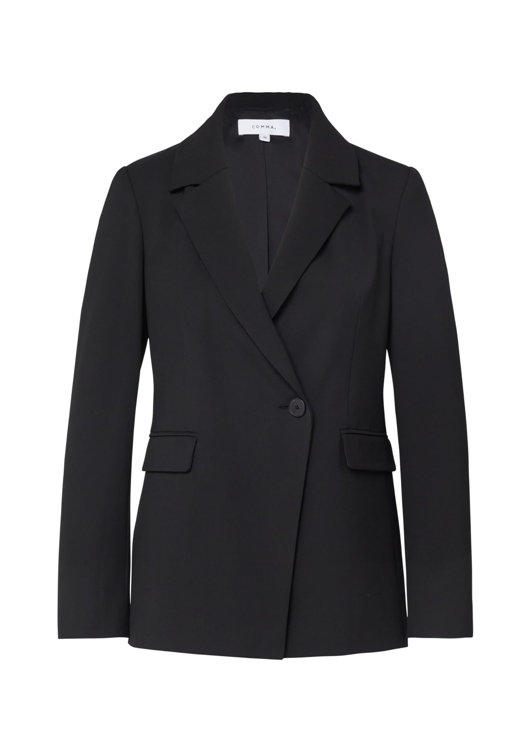 comma-taillierter-blazer-viskosemix-blazer-regular-fit image 3