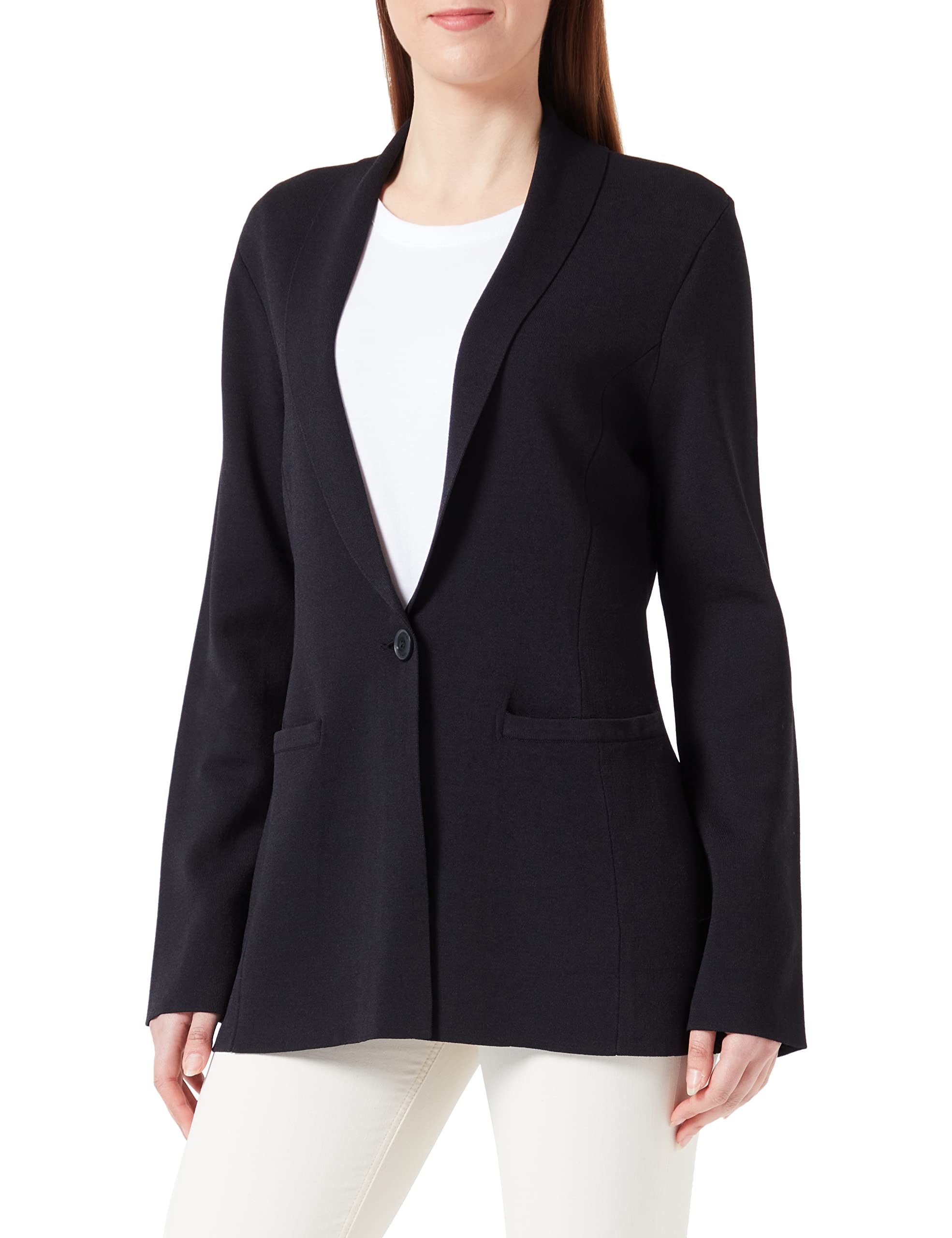 comma-blazer-damen-klassisch-schwarz-sakko image 6