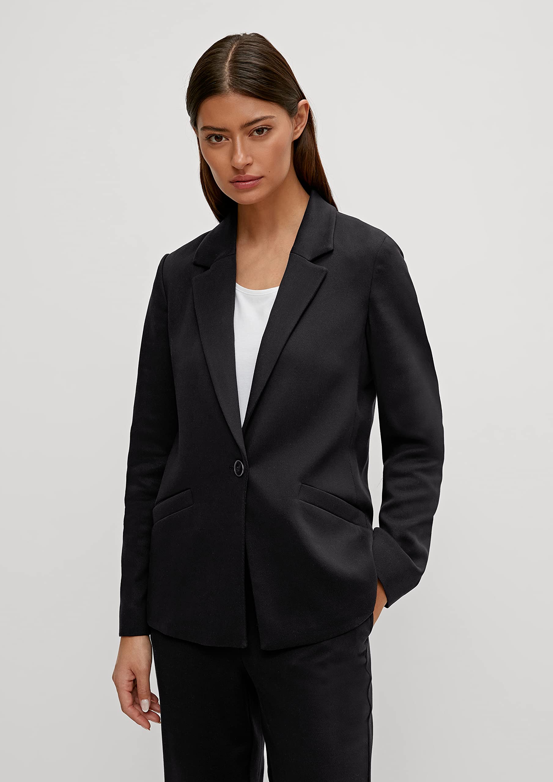 comma-blazer-damen-langarm-schwarz-gr-e-34 image 4