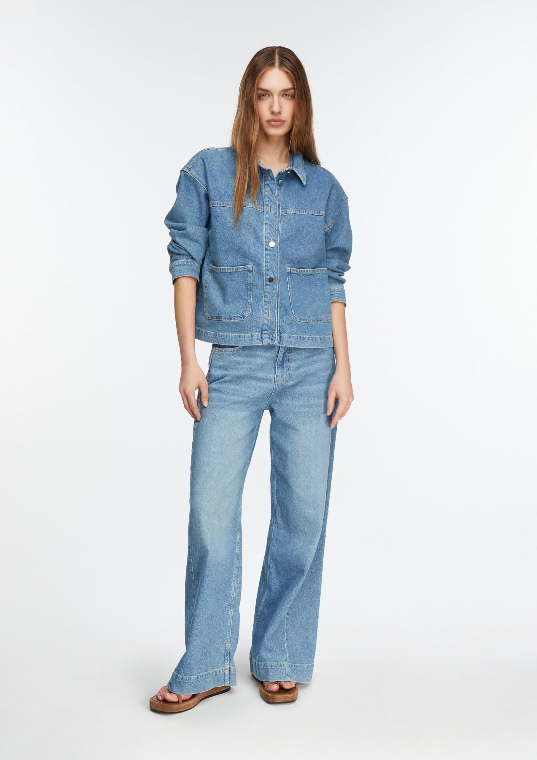 comma-wide-leg-jeans-denim-5-pocket-gr-34 image 7