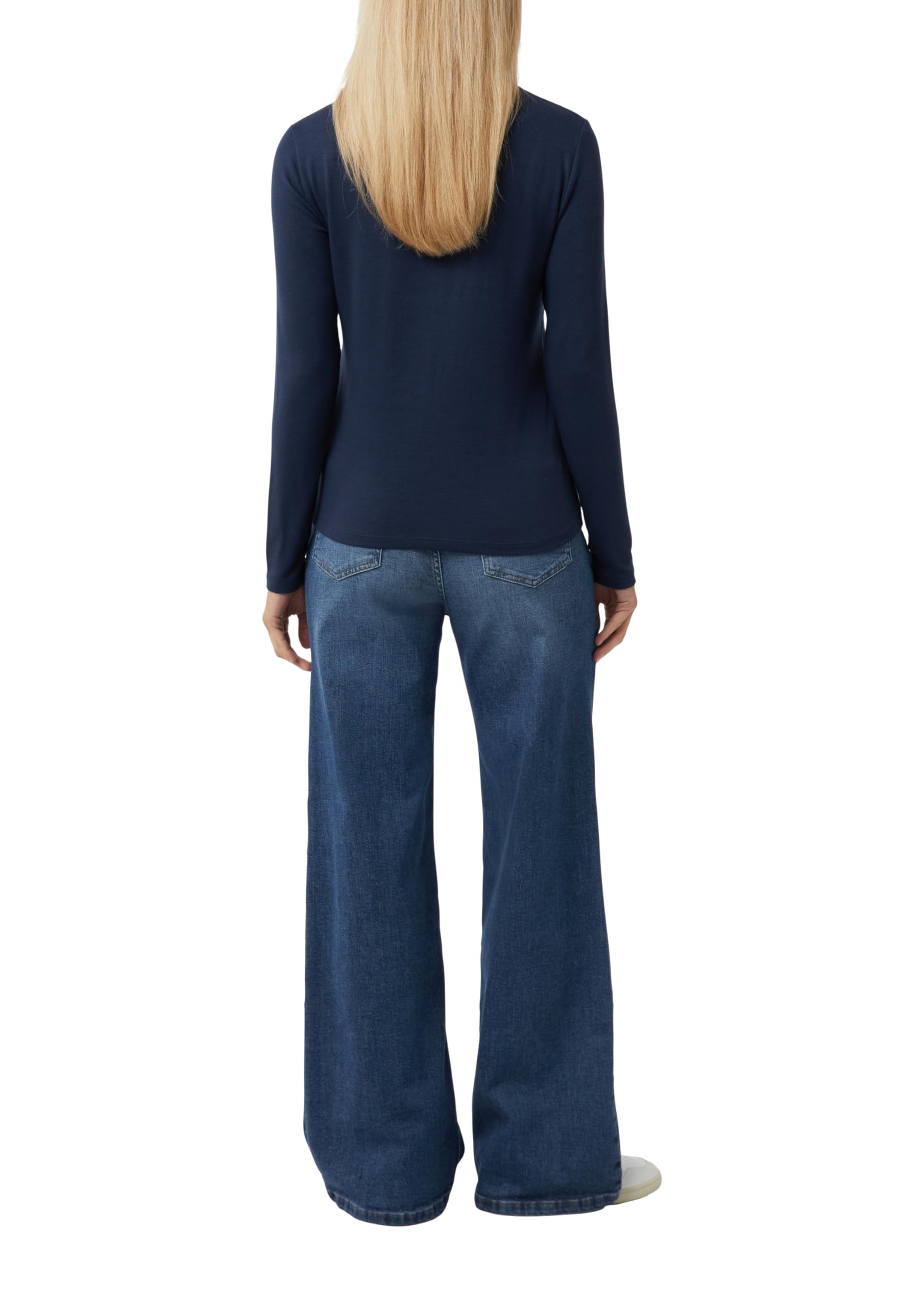 comma-langarmshirt-jersey-glitzer-lurex-gr-e-38 image 2