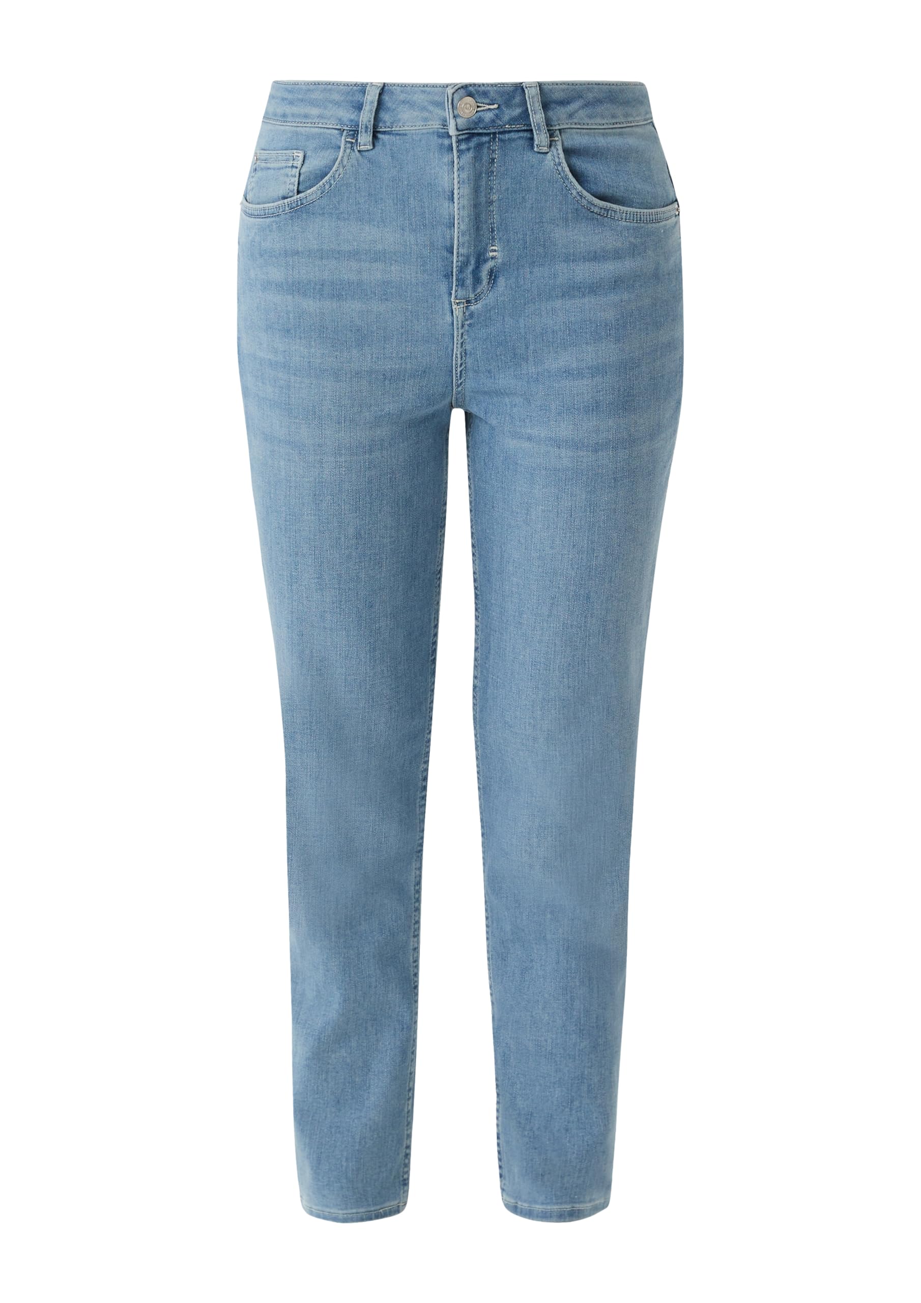 comma-straight-leg-jeans-gr-e-34-blau-hoher-bund image 8