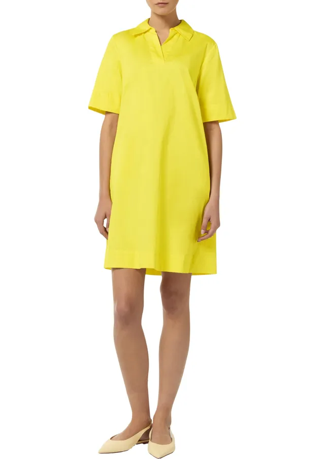 comma-kleid-2151143-gr-44-beige-tunika-ausschnitt image 1