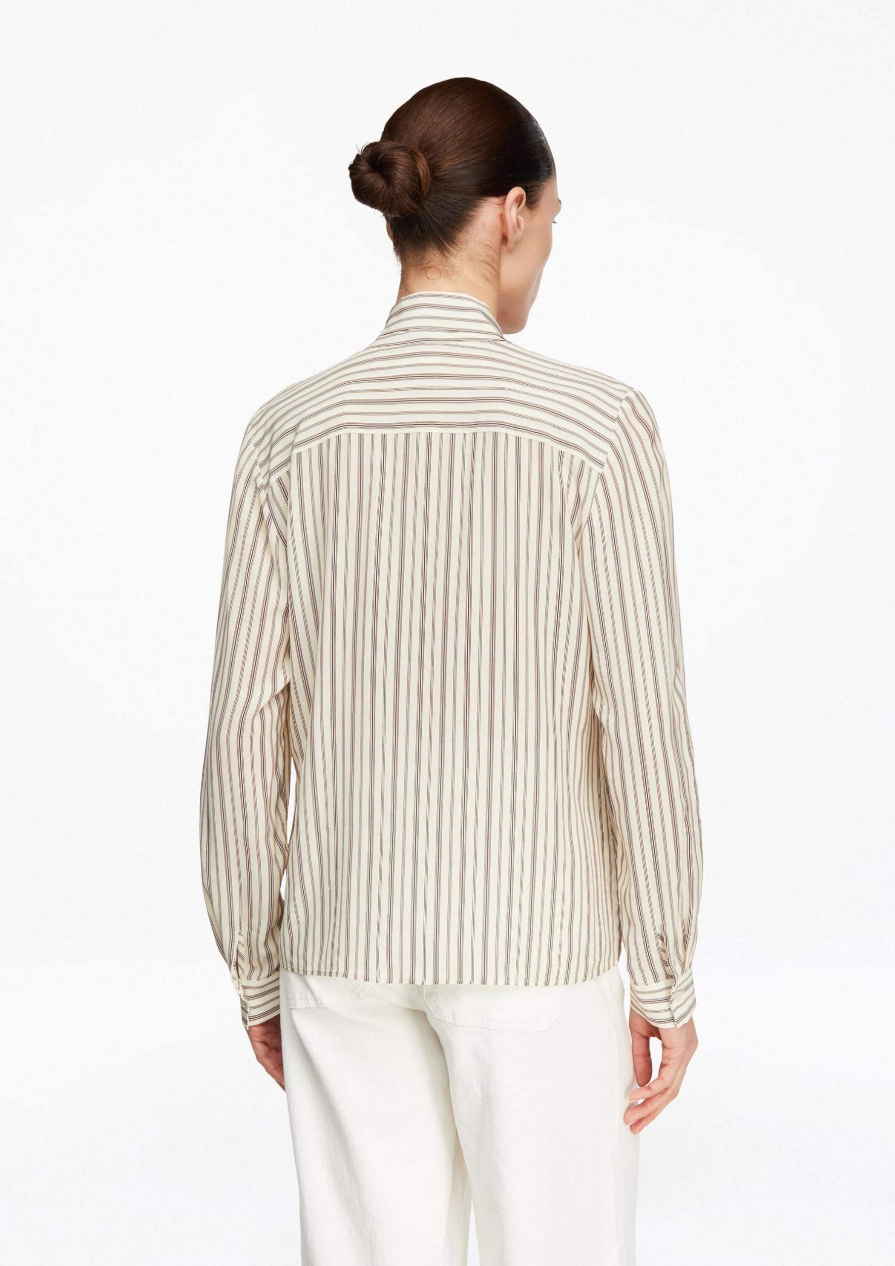 comma-blouses-bluse-viskose-gr-36-42-gestreift-schleifenkragen image 7