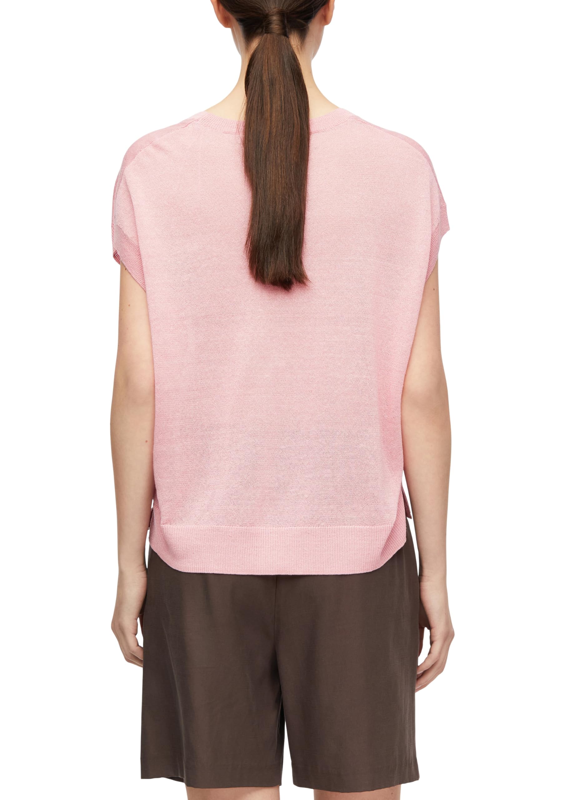 comma-strickpullover-leinenmix-gr-l-damen-pullover-v-ausschnitt image 2
