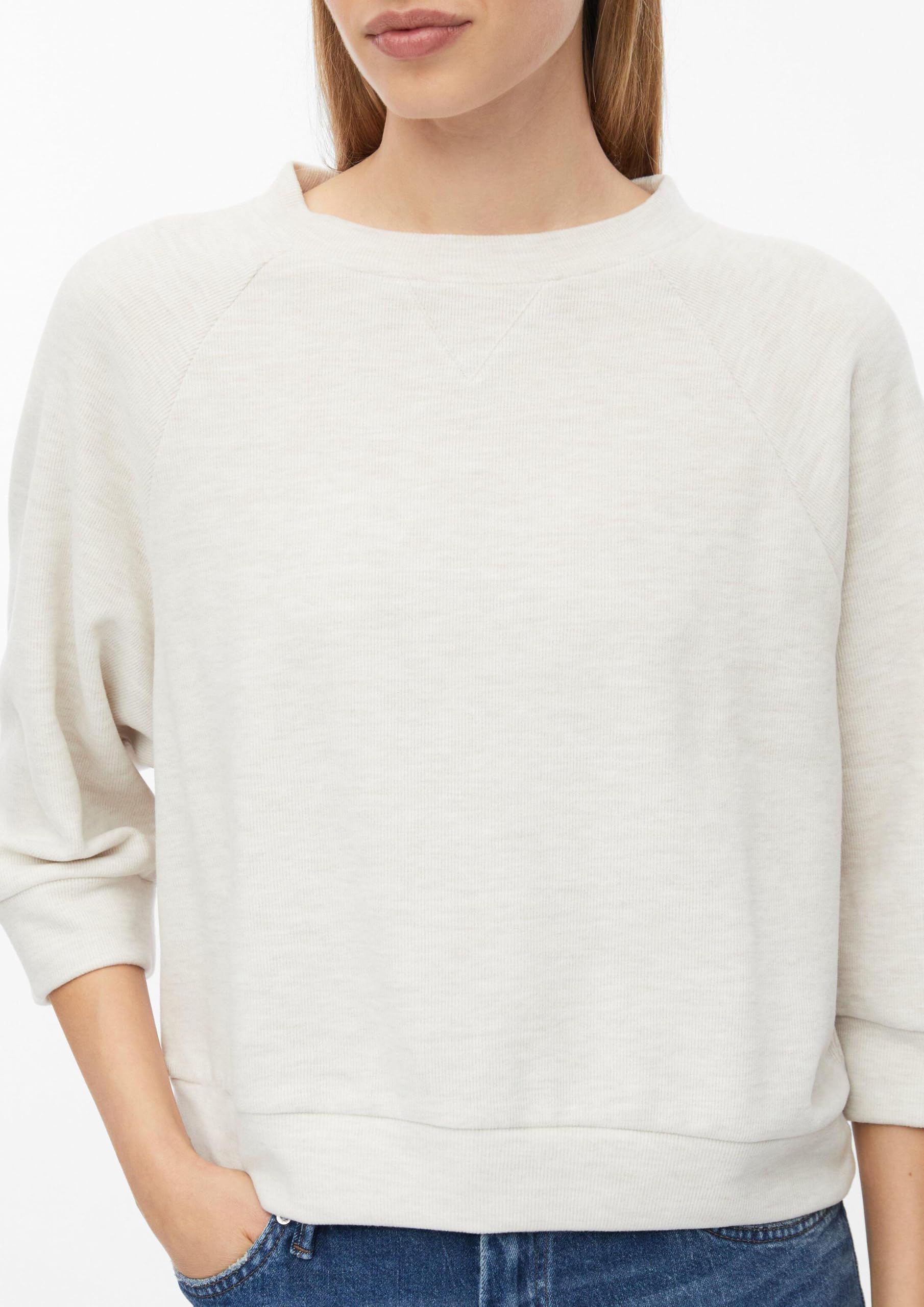 comma-sweatshirt-3-4-arm-damen-halbarm-pullover image 3