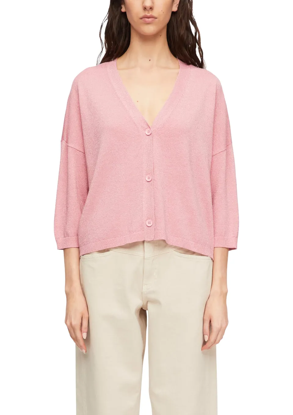 comma-knitwear-2180406-strick-cardigan-3-4-arm-gr-l image 1