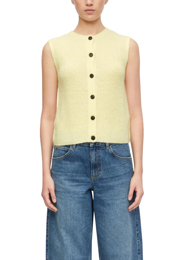 comma-2183130-sweater-strickweste-damen-braun-gr-34-leichtstrick image 1