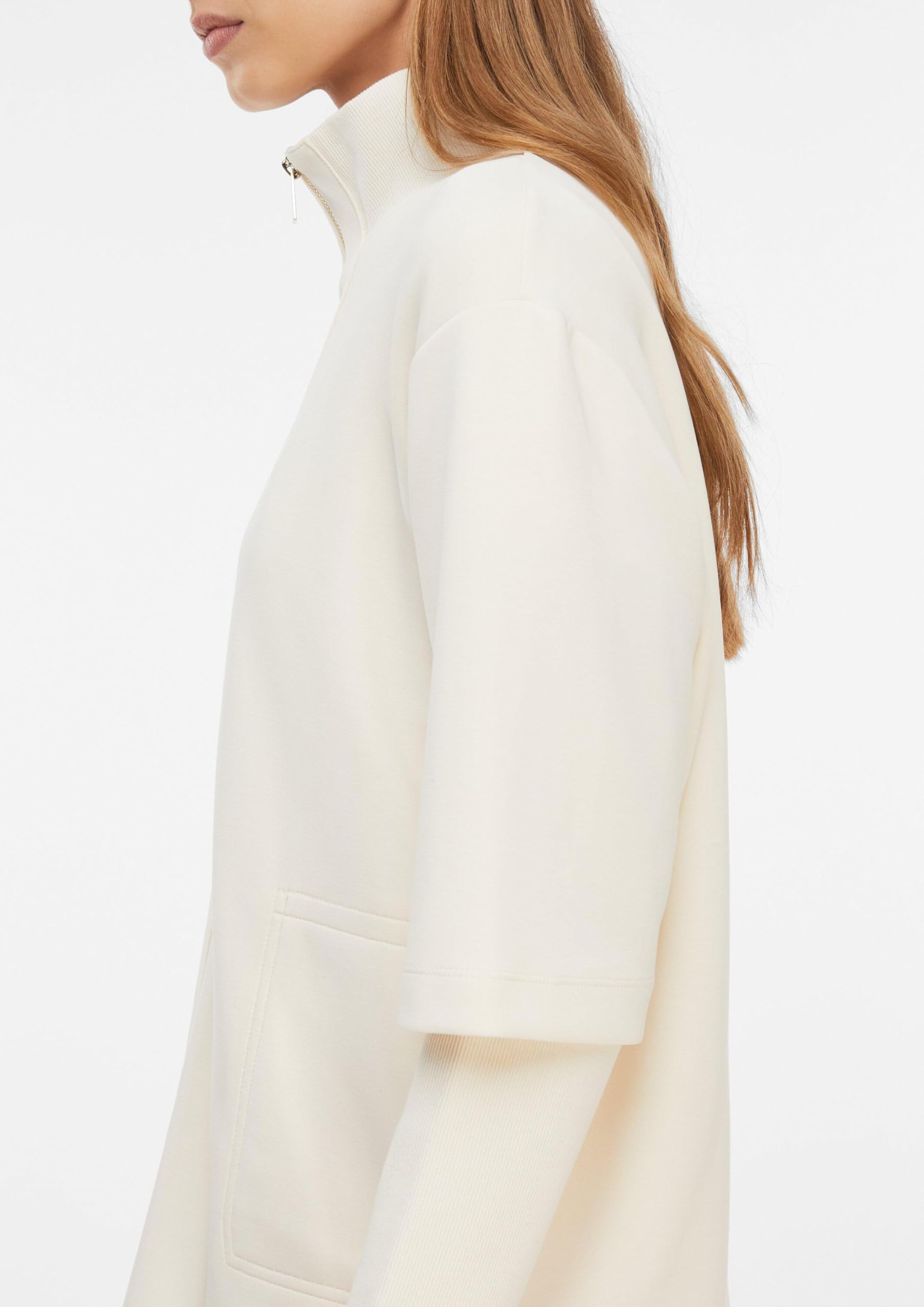 comma-jackets-sweatjacke-jersey-jacke-gr-e-42-mit-rippdetails image 4