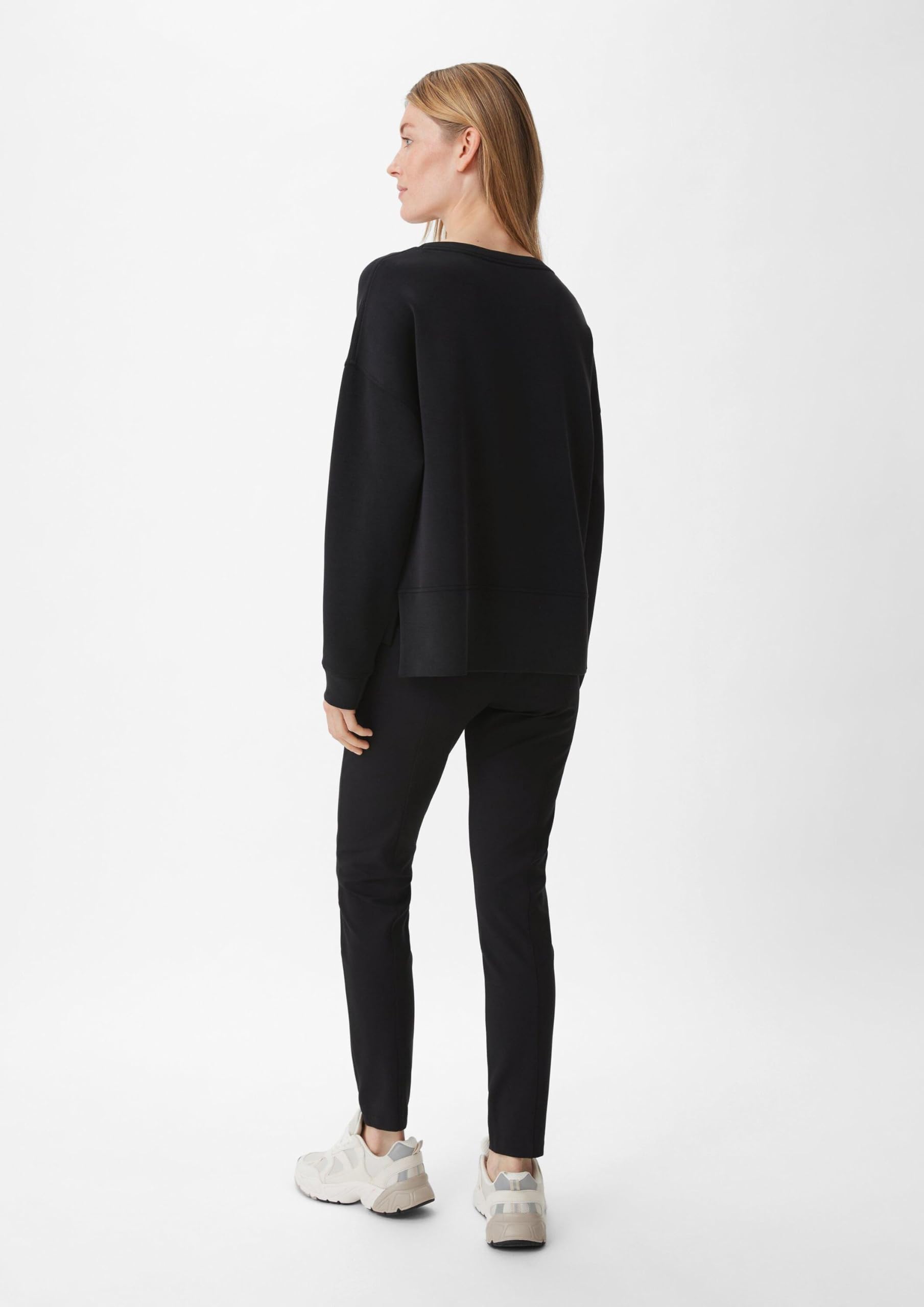 comma-langarmshirt-modalmix-jerseyshirt-schwarz image 7