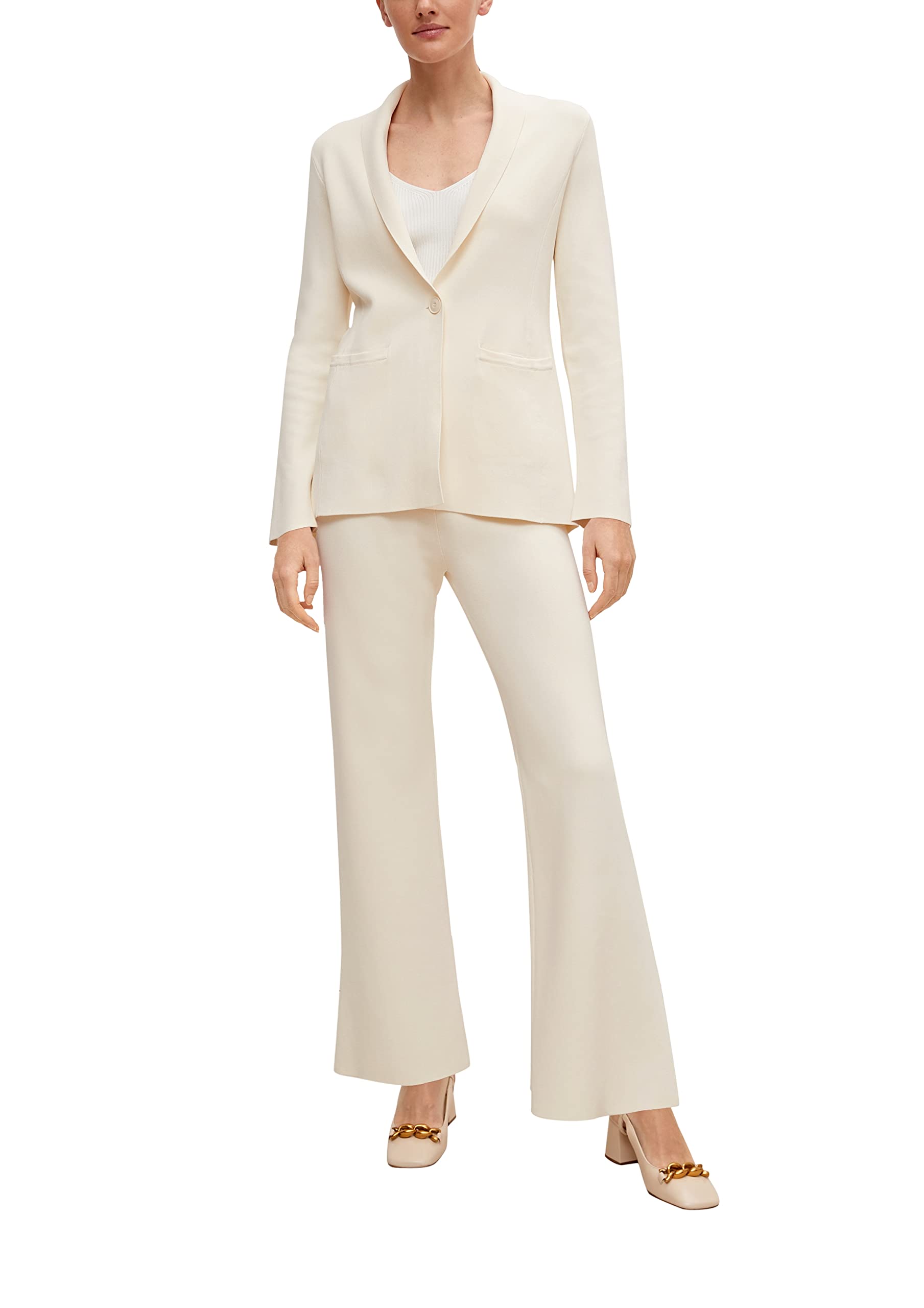 comma-blazer-damen-klassisch-schwarz-sakko image 3