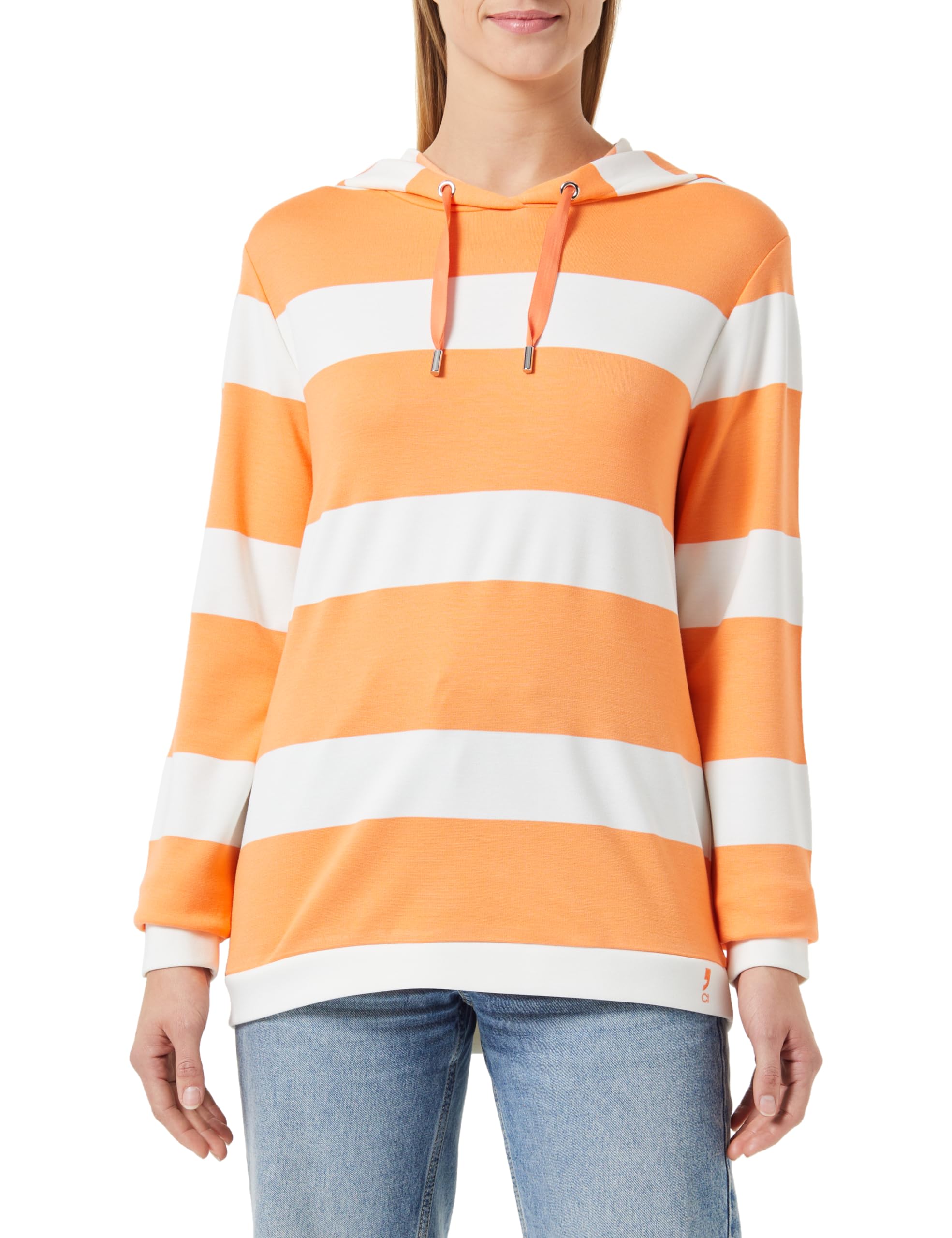 comma-sweatshirt-hoodie-damen-salbeigr-n-jersey-mit-kapuze image 7