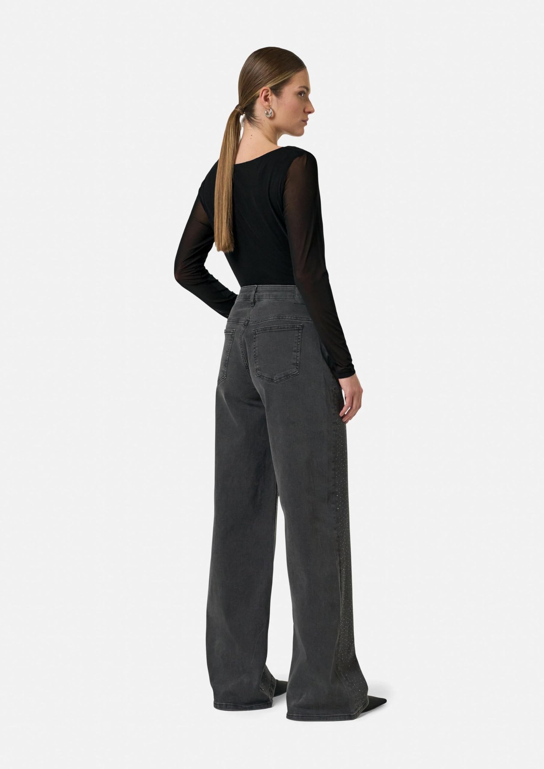 comma-longsleeve-mesh-t-shirt-damen-gr-38-langarm image 6