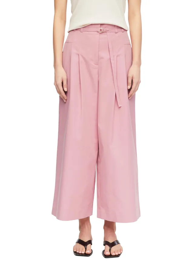 comma-trousers-wide-leg-bundfalten-high-waist-hose image 1