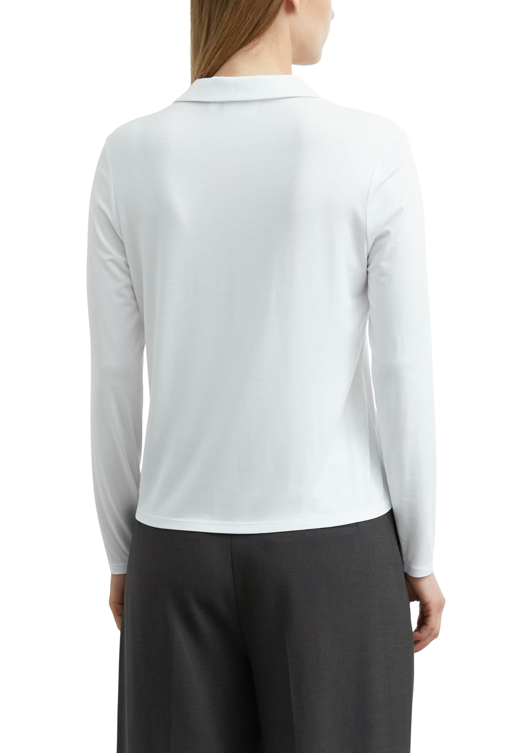 comma-bluse-jersey-t-shirt-gr-34-regular-hemdkragen-knopfleiste image 2