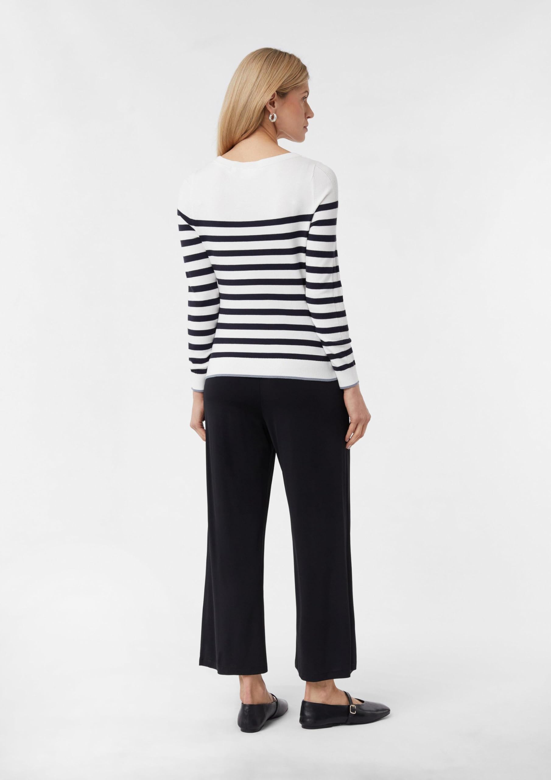 comma-feinstrickpullover-ringelmuster-pullover-gr-46 image 8