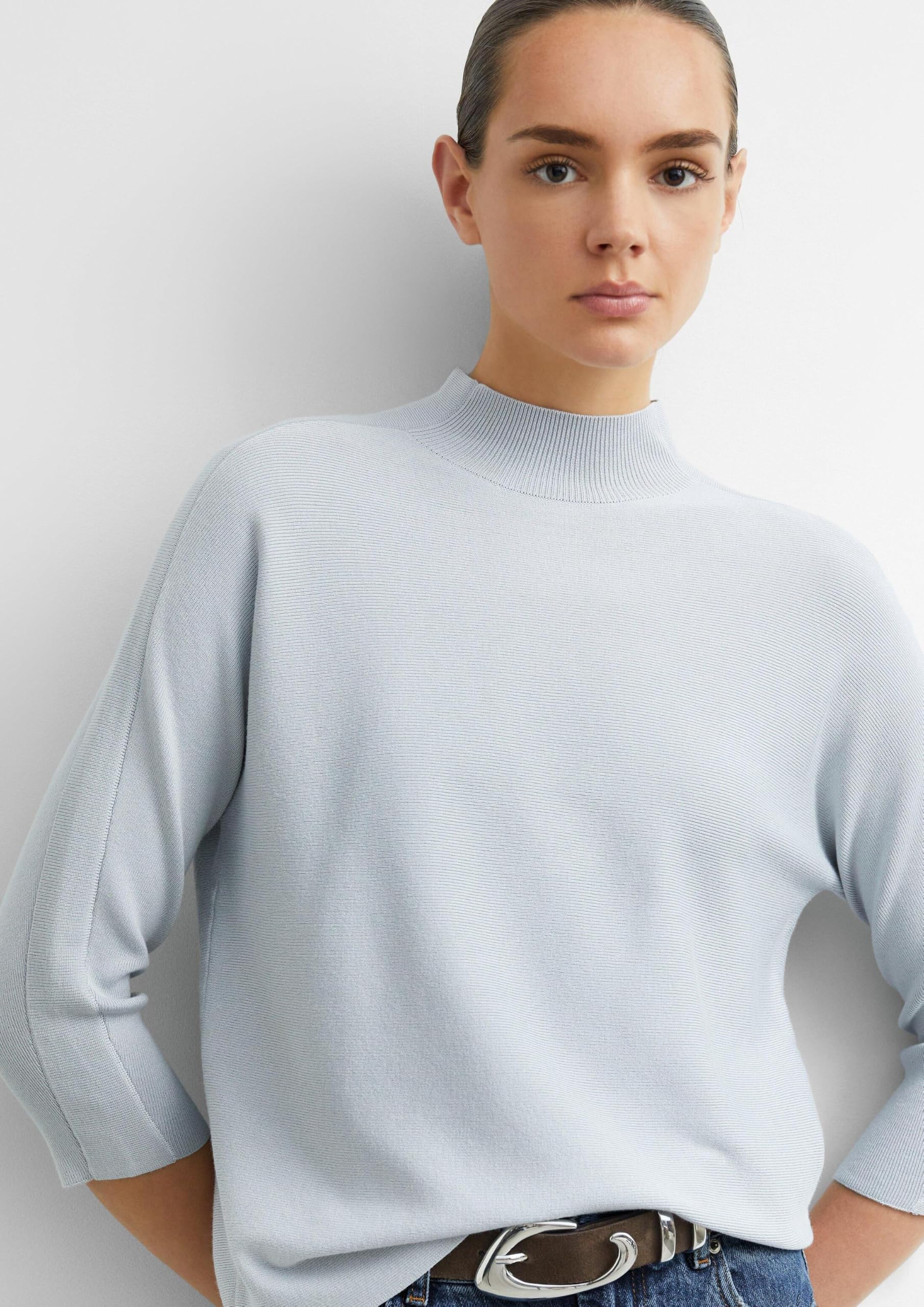 comma-strickpullover-feinstrick-stehkragen-gr-40 image 3