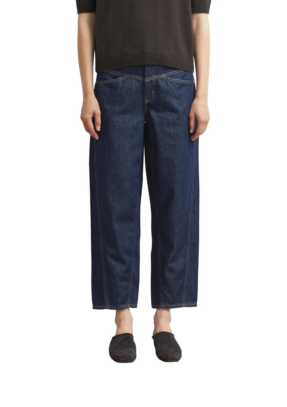 comma-jeans-barrel-leg-mid-rise-waschung-7-8-gr-44 image 1