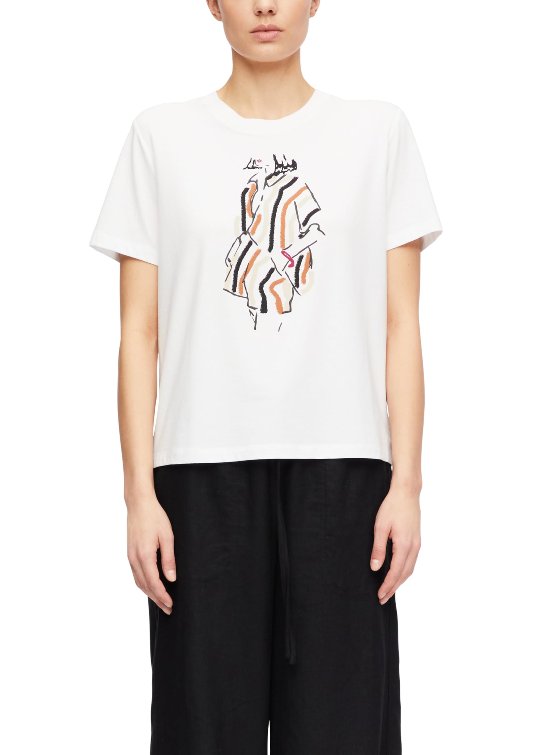 comma-tops-jersey-t-shirt-wei-gr-44-print image 1