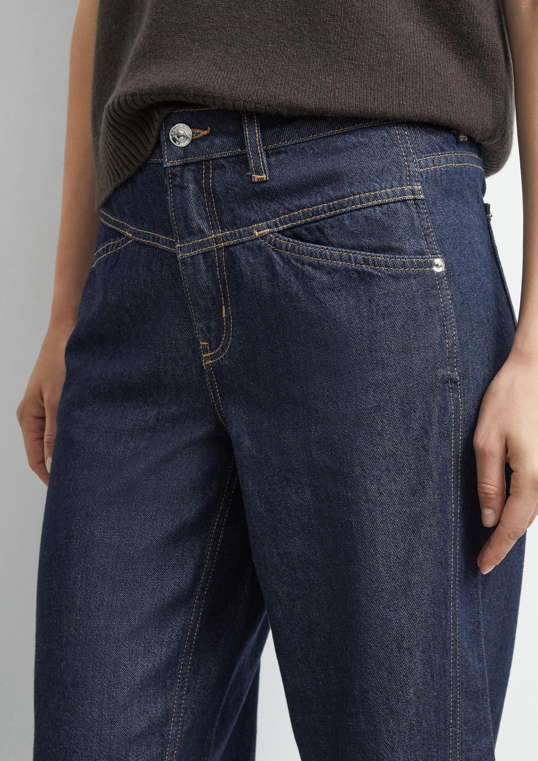 comma-jeans-barrel-leg-mid-rise-waschung-7-8-gr-44 image 3